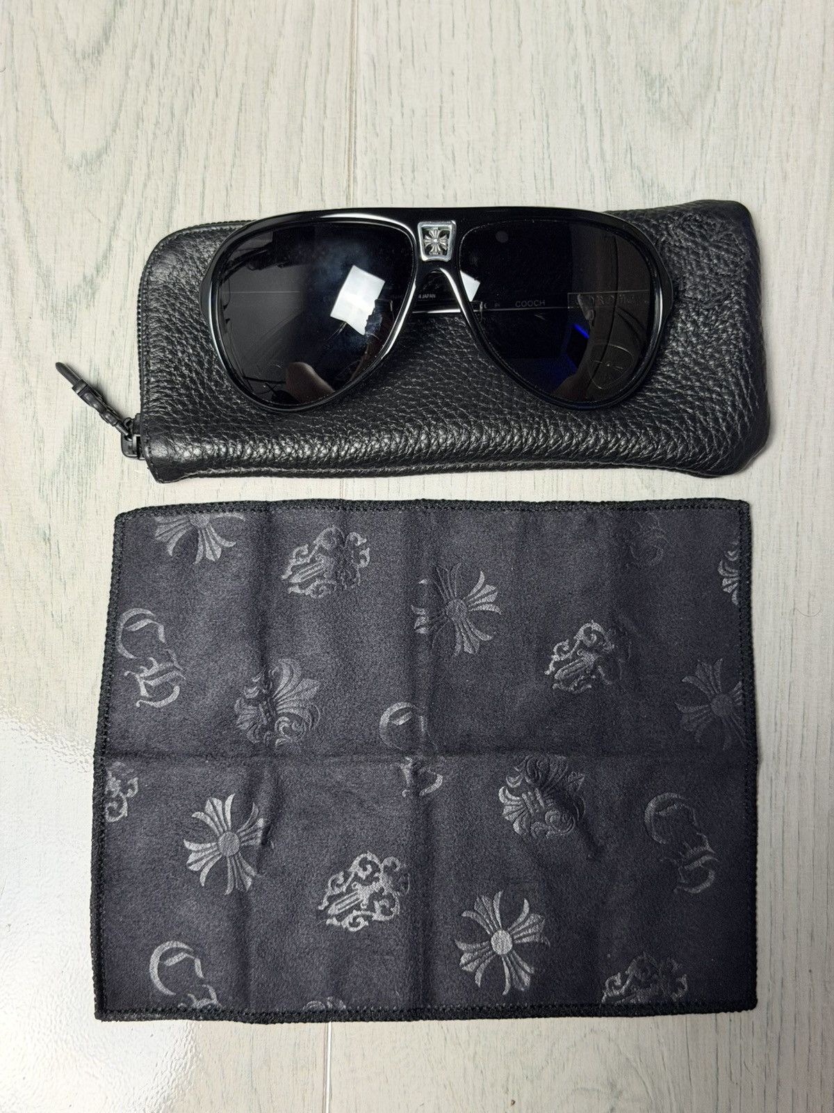 Chrome Hearts Chrome Hearts “Cooch” Cross Sunglasses Size ONE SIZE - 18 Thumbnail