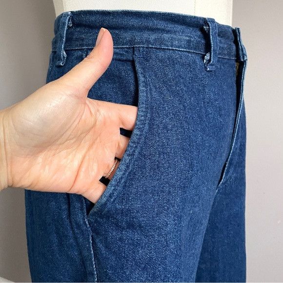 Northern Reflections × Vintage Vintage High-rise Denim Walking Shorts - S/M, ~28" Waist Size 28" / US 6 / IT 42 - 4 Thumbnail