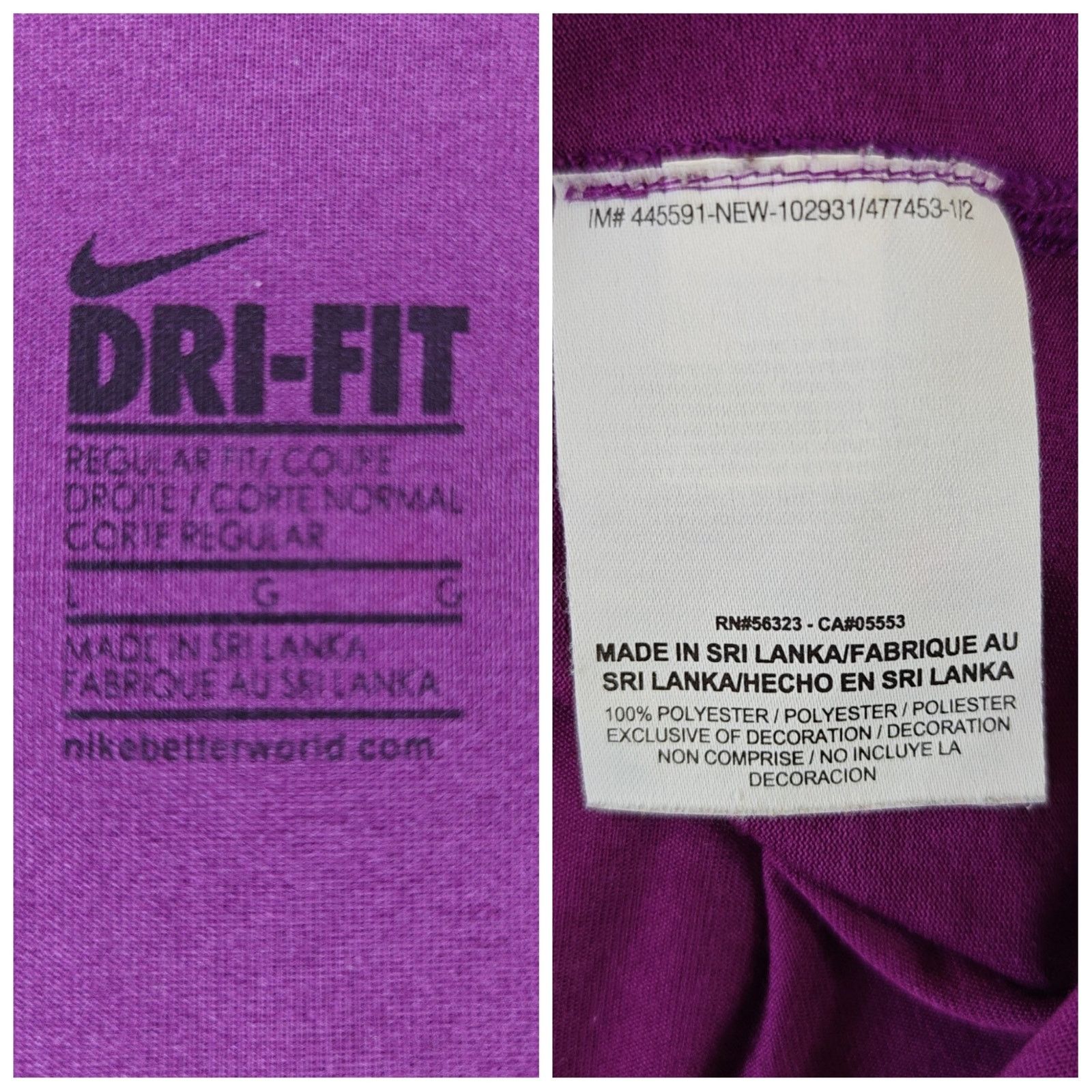 Nike Nike Dri-Fit Legend regular fit training racerback tank top Size L / US 10 / IT 46 - 8 Thumbnail