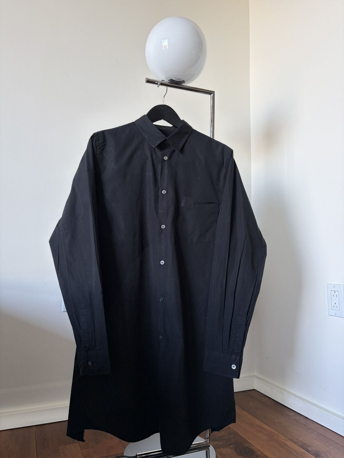 Comme des Garcons Black CDG BLACK Long Sleeve Cropped Back Size US L / EU 52-54 / 3 - 2 Thumbnail