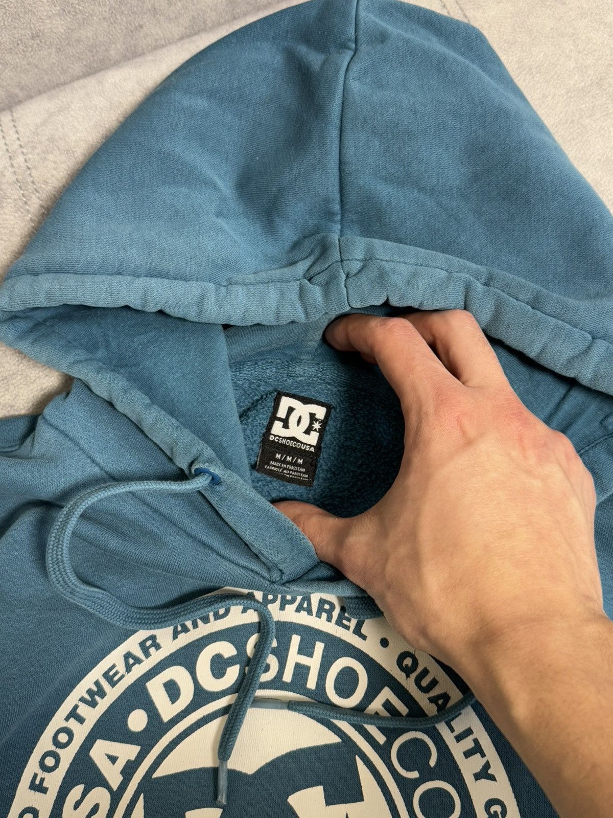 DC × Vintage Vintage DC hype Y2K skater hoodie skate gang Size US M / EU 48-50 / 2 - 8 Thumbnail