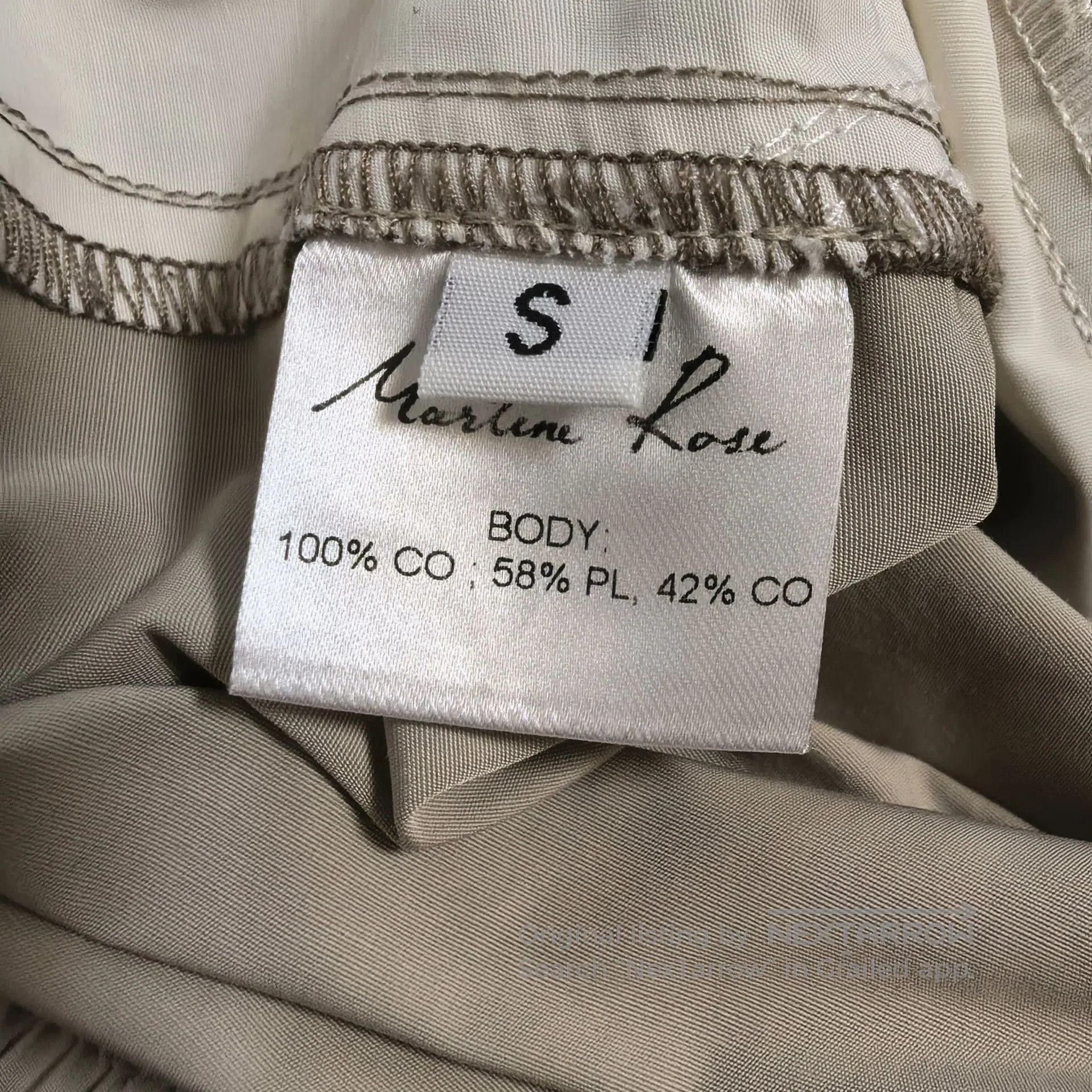 Martine Rose Martine Rose SS19 Denim Spliced Sweatpants. Size US 26 / EU 42 - 6 Thumbnail