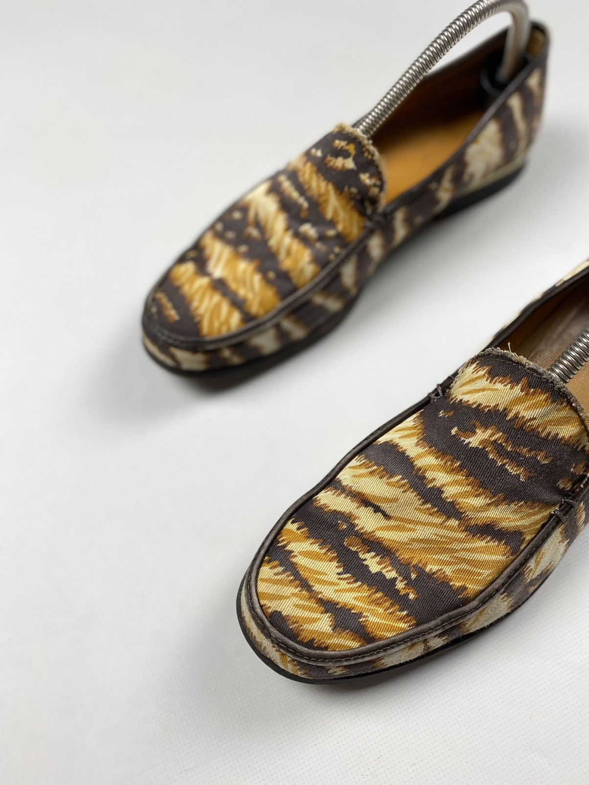 Dolce & Gabbana Dolce & Gabbana men’s vintage animal pattern loafer shoes Size US 8.5 / EU 41-42 - 10 Thumbnail