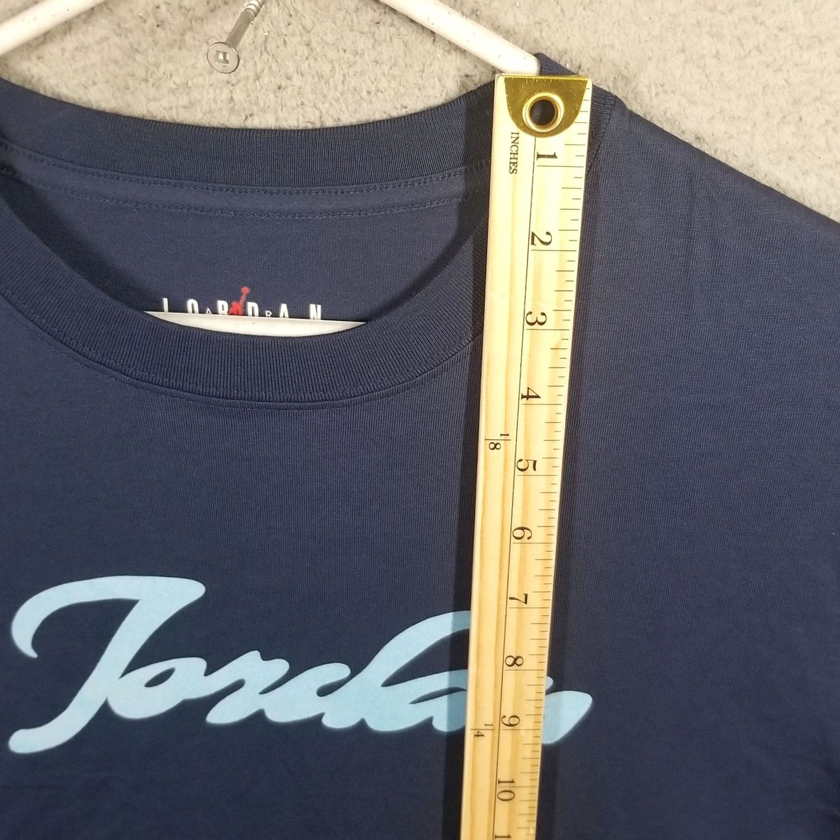 Jordan Brand Air Jordan GFX Signature Tee Shirt Small Blue FV7200-410 NEW Size US S / EU 44-46 / 1 - 4 Thumbnail