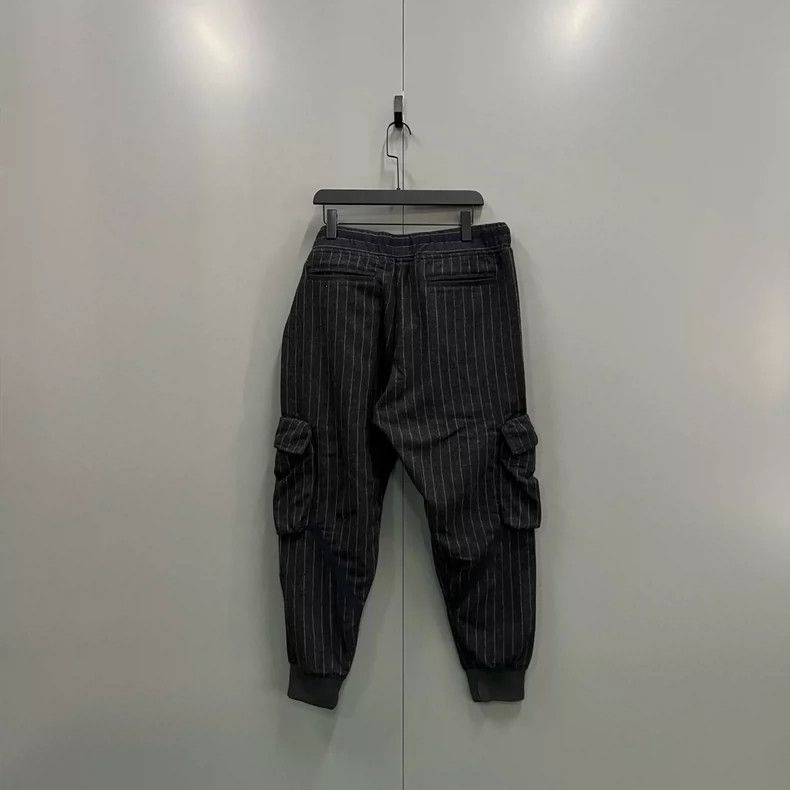 Greg Lauren greg laurenStriped pocket ankle pants 2506-Nextarrow Size US 34 / EU 50 - 2 Thumbnail