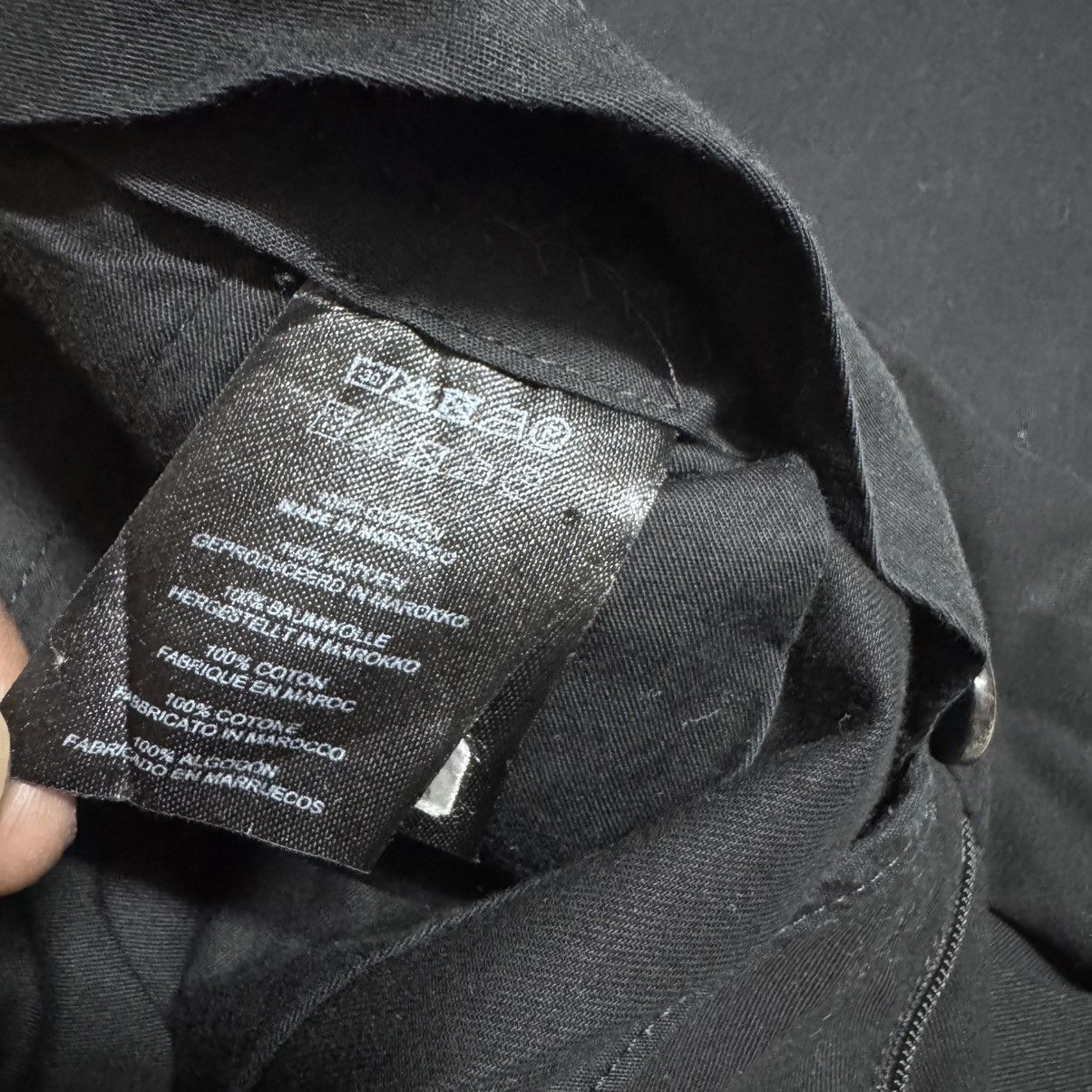 Dries Van Noten Dries Van Noten Black Pleated Baggy Pants Size US 32 / EU 48 - 24 Thumbnail