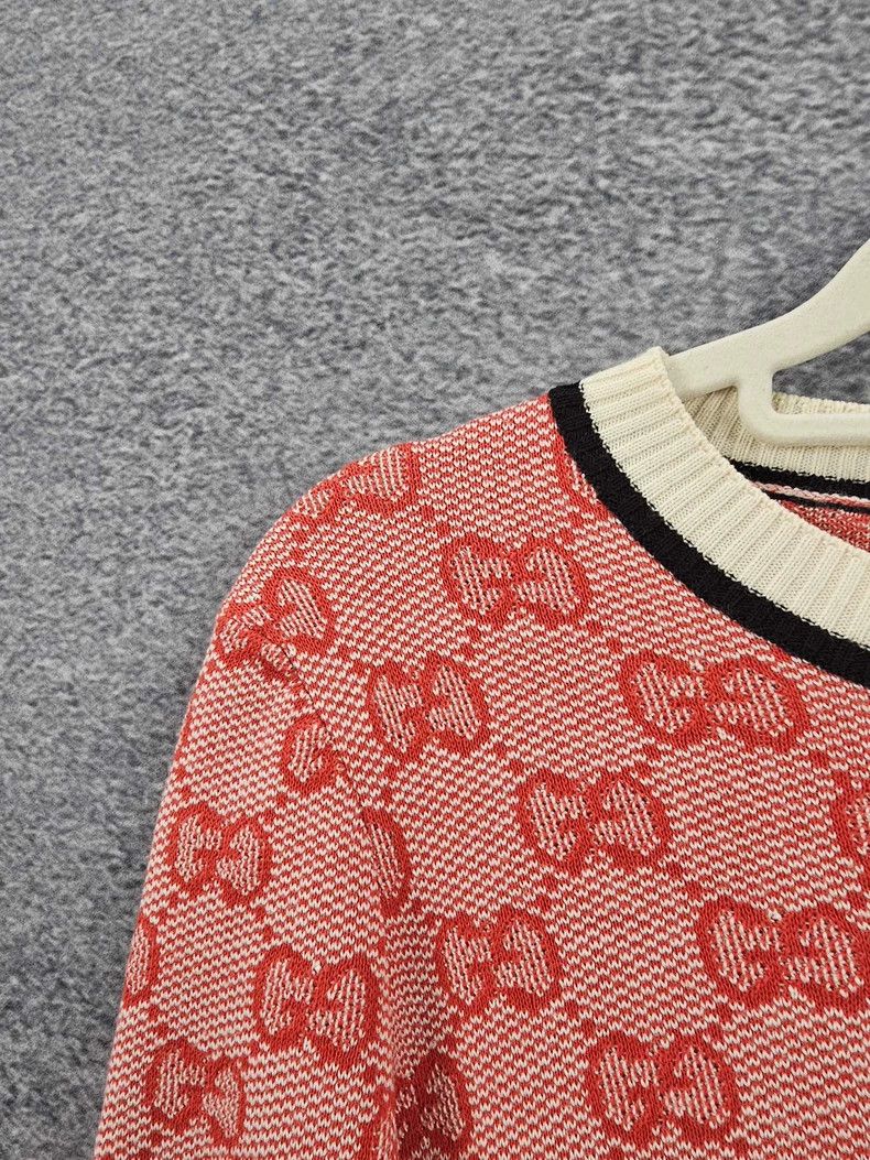 Gucci GucciFull printed round-neck knitted short sleeves 2503-Nex Size M / US 6-8 / IT 42-44 - 3 Thumbnail