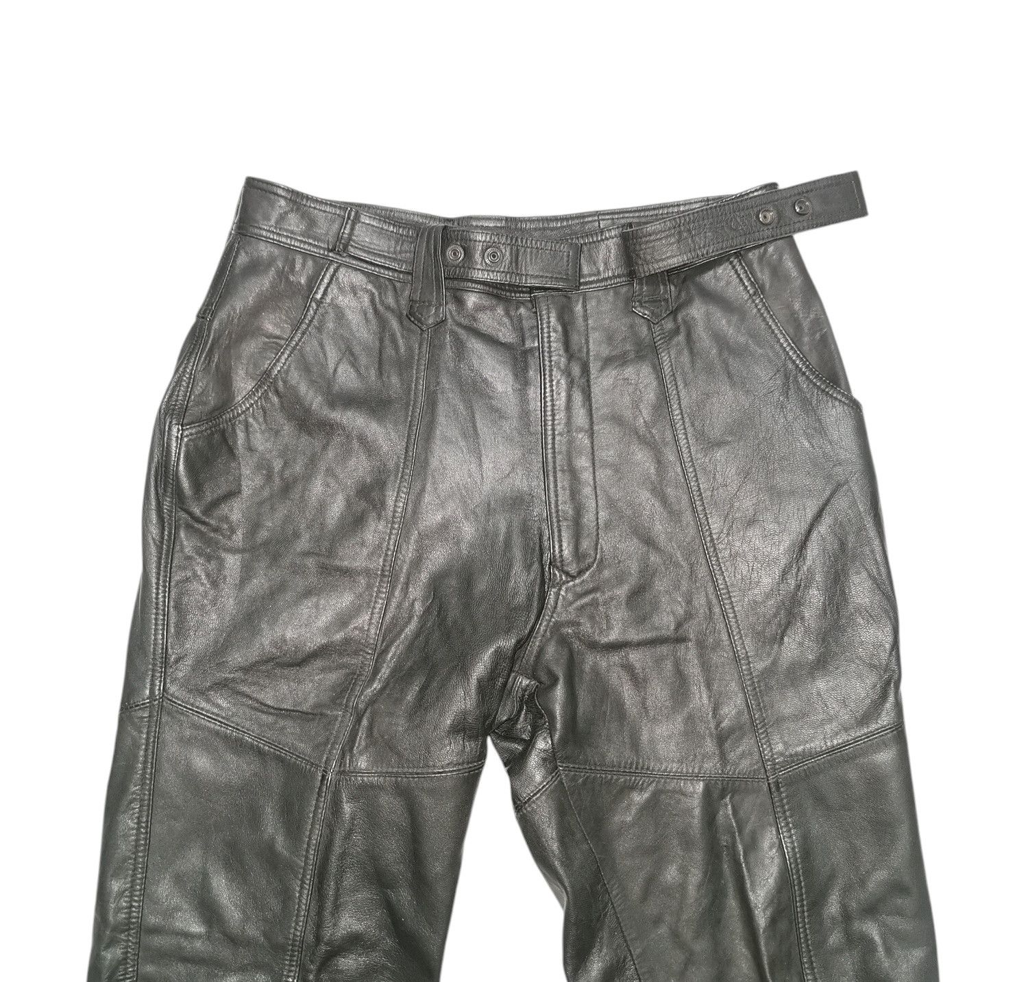 Japanese Brand × Leather × The Unbranded Brand Leather Pants Size US 31 - 11 Thumbnail