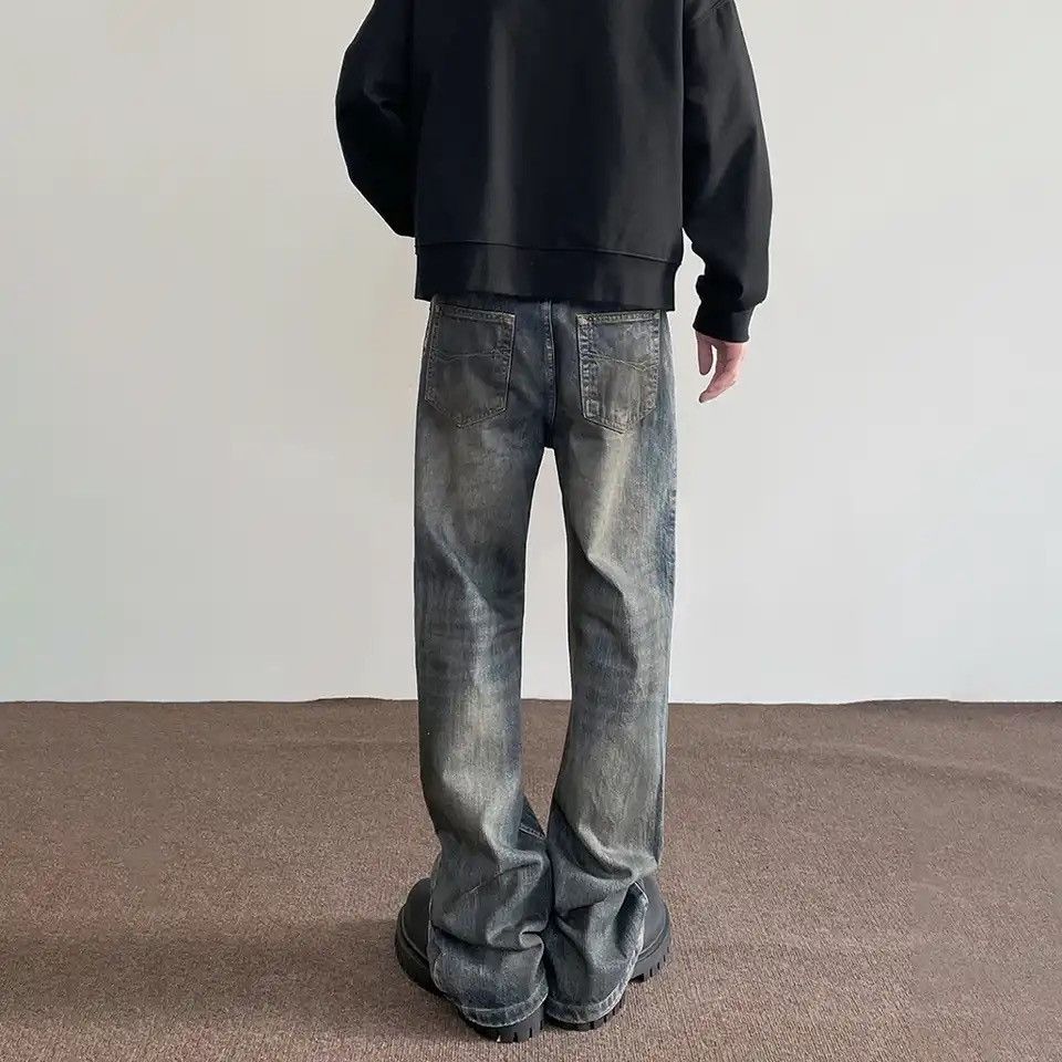 Vintage Y2k Streetwear Casual Fashion Trousers Vintage Blue Designer Size US 29 - 5 Thumbnail