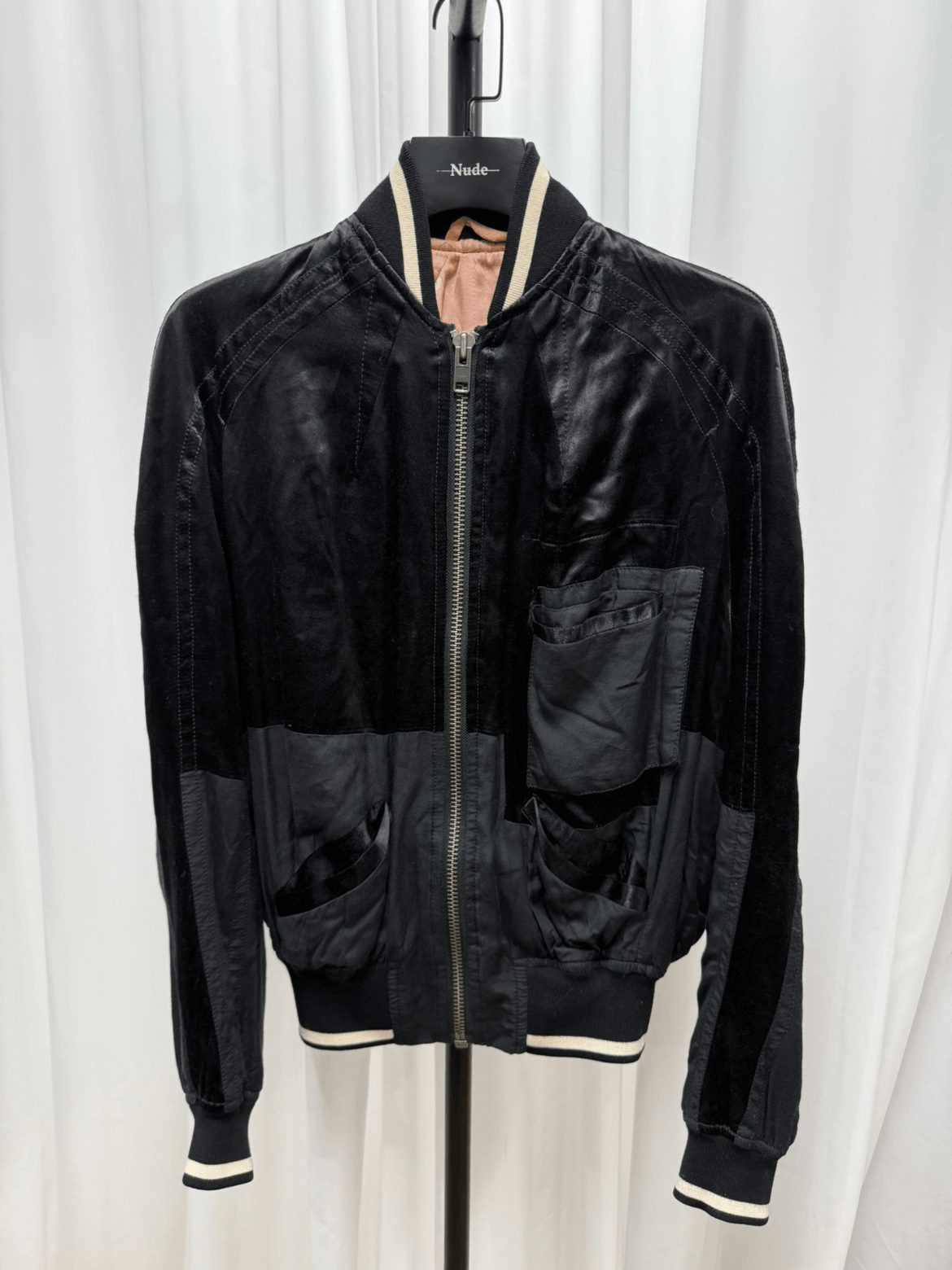 Haider Ackermann Sz 36 Haider Ackerman Silk Joint Bomber Grailed