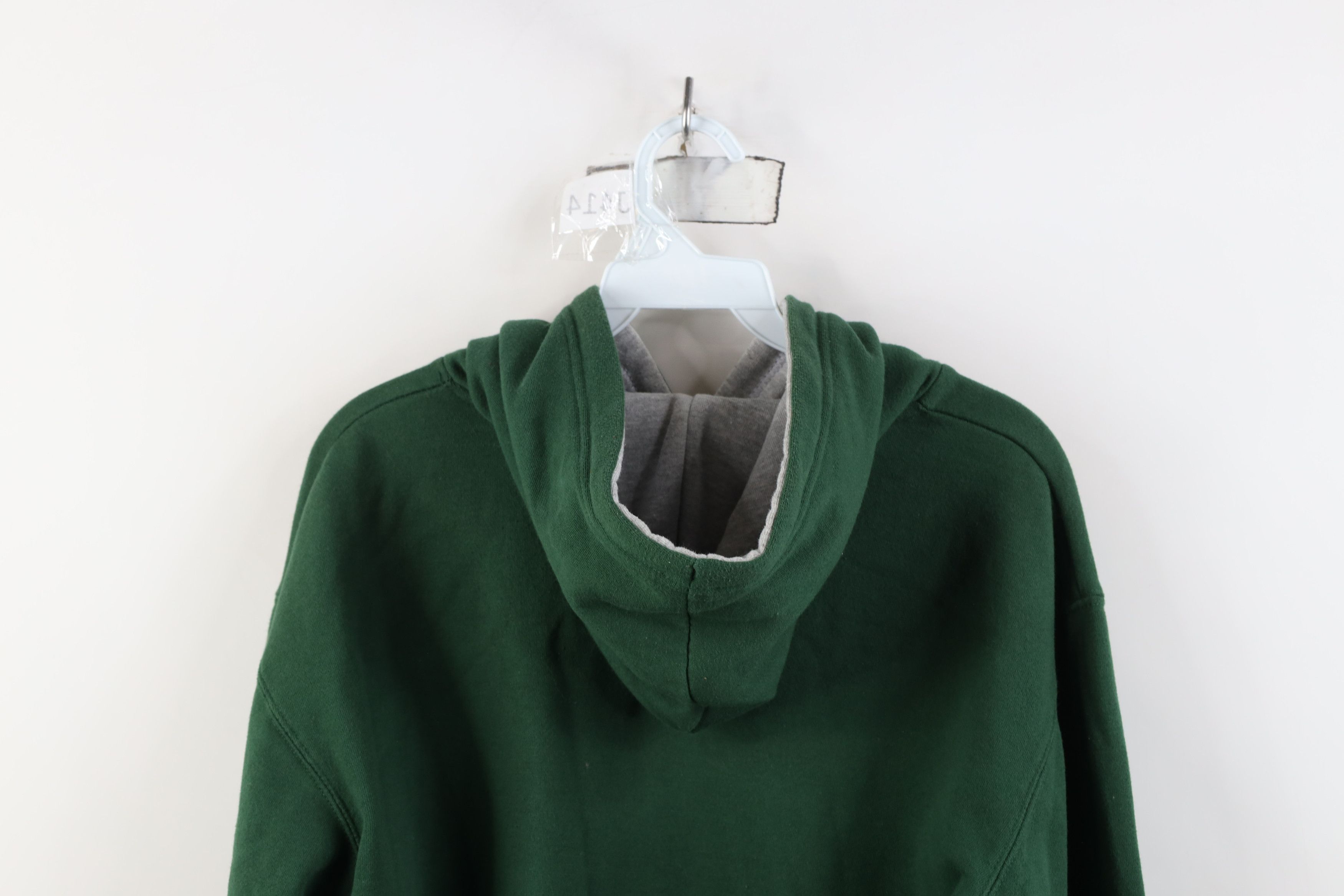 Vintage Vintage 90s Y2K Michigan State University Hoodie Green Size US S / EU 44-46 / 1 - 13 Thumbnail