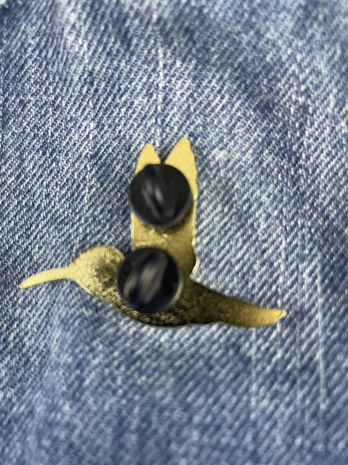 Other Humming Bird Enamel Pin Size ONE SIZE - 3 Thumbnail