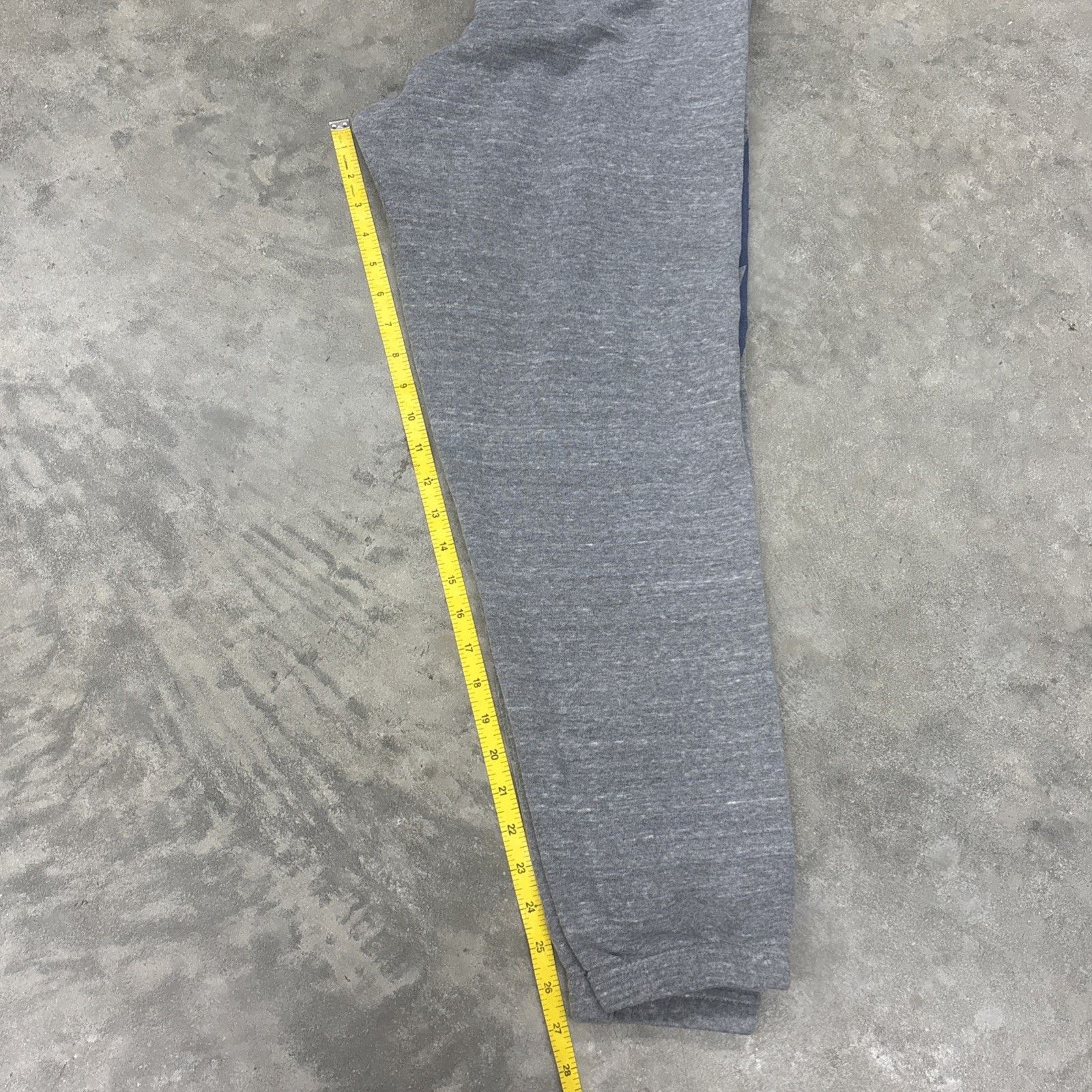 Aviator Nation Aviator Nation Bolt Sweatpants In Heather Grey Navy Womens S Size 26" / US 2 / IT 38 - 12 Thumbnail