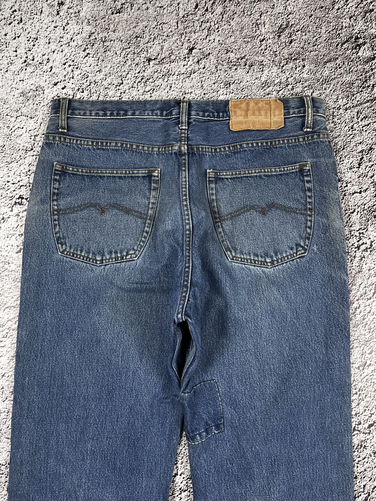Vintage Vintage Y2K faded double knee workwear Carhartt style jeans Size US 38 / EU 54 - 8 Thumbnail