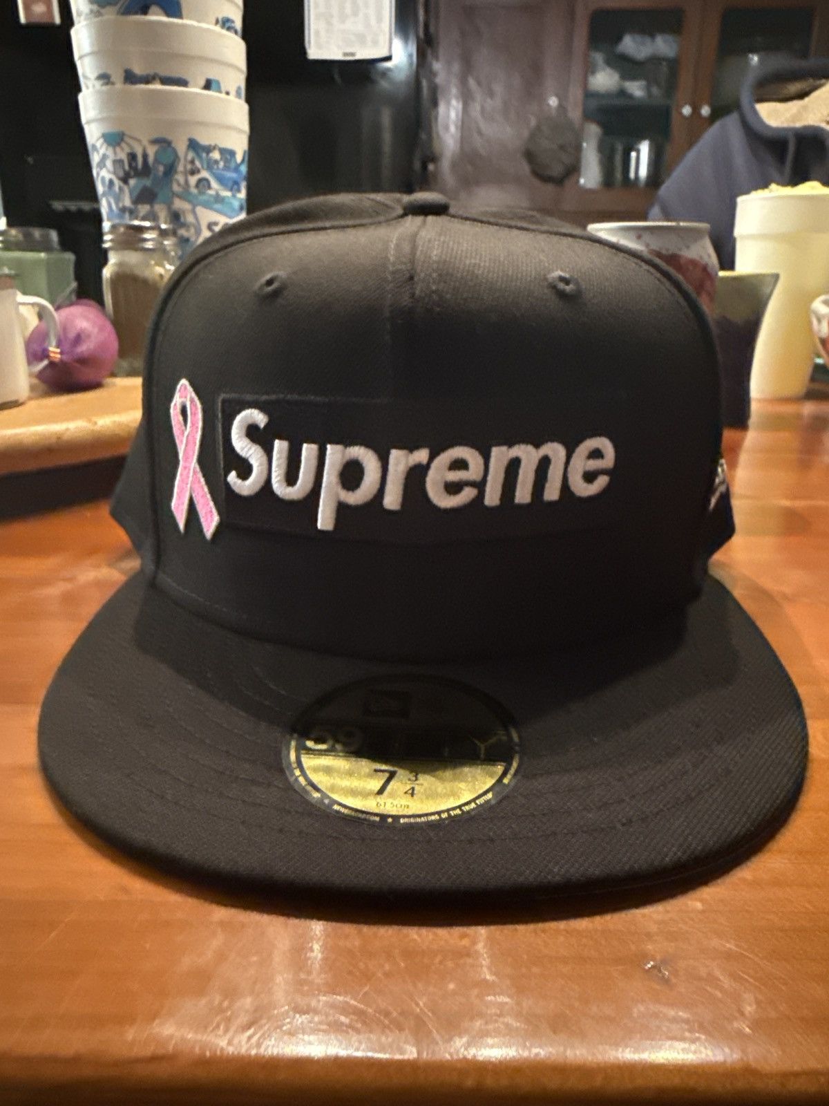 Supreme Breast Cancer Awareness 7 3/4 Hat