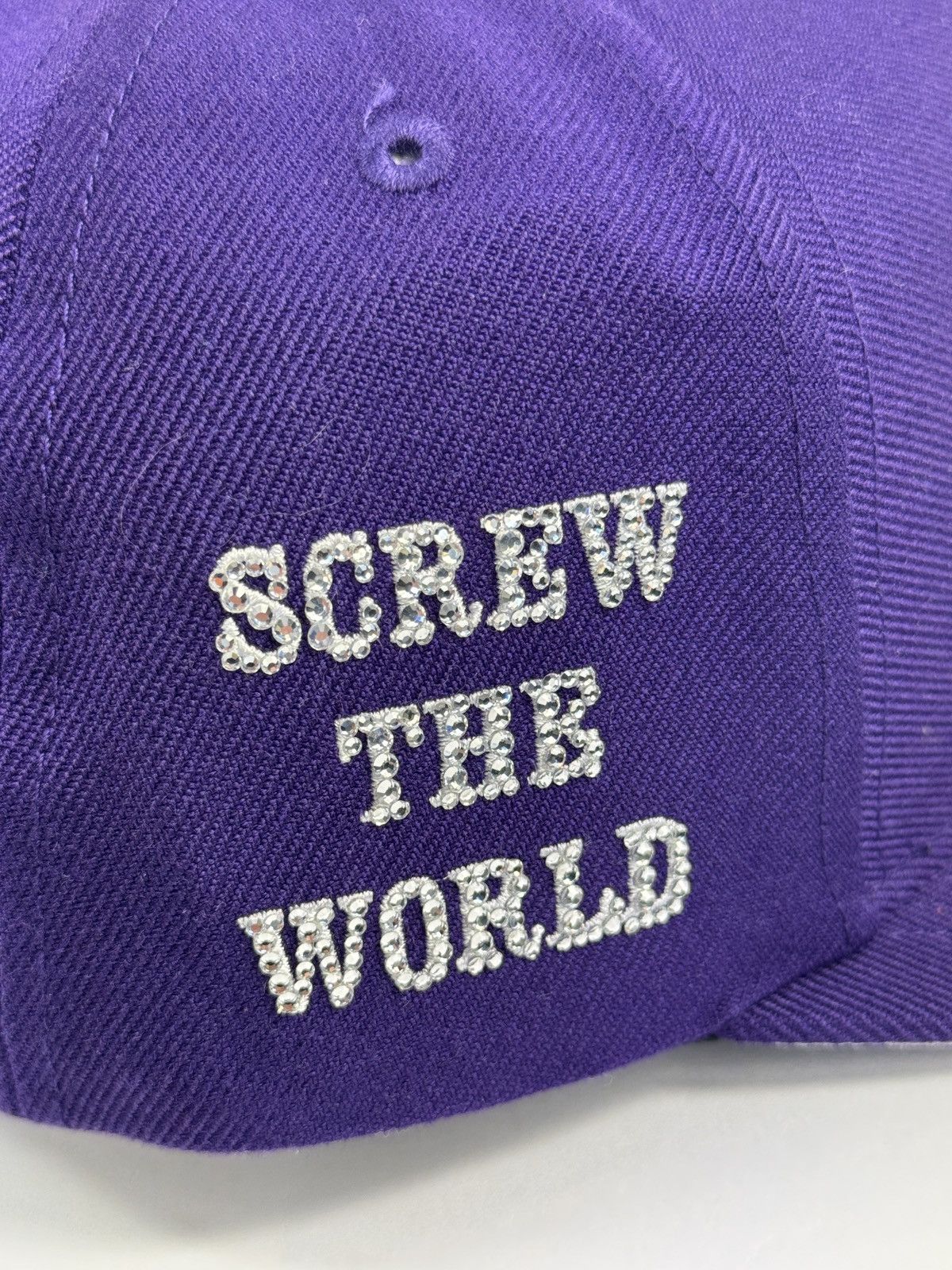 Supreme DJ SCREW SUC CRYSTAL EMBELLISHED CAP Size ONE SIZE - 4 Thumbnail