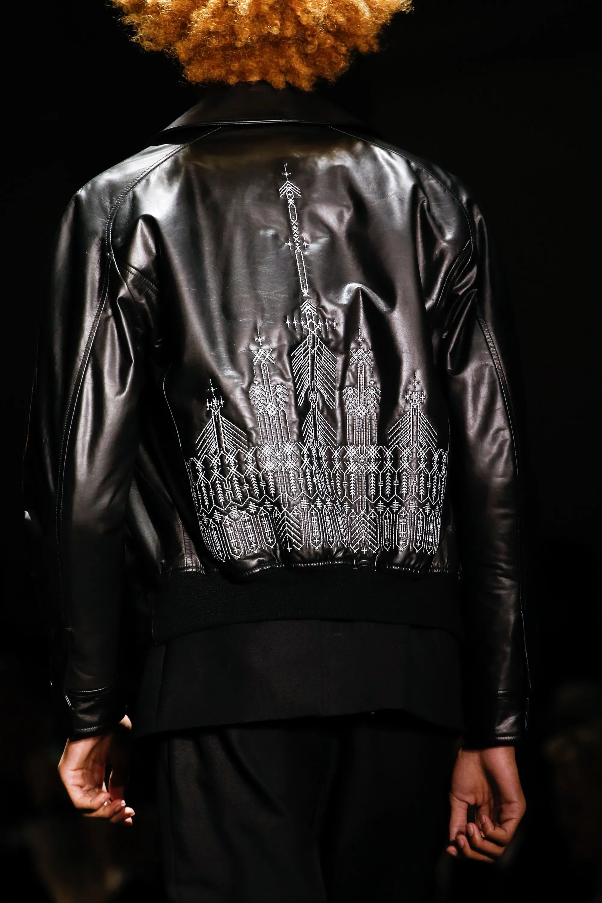 Berluti A/W 2016 RUNWAY LEATHER JACKET BY SCOTT CAMPBELL Size US S / EU 44-46 / 1 - 1 Thumbnail