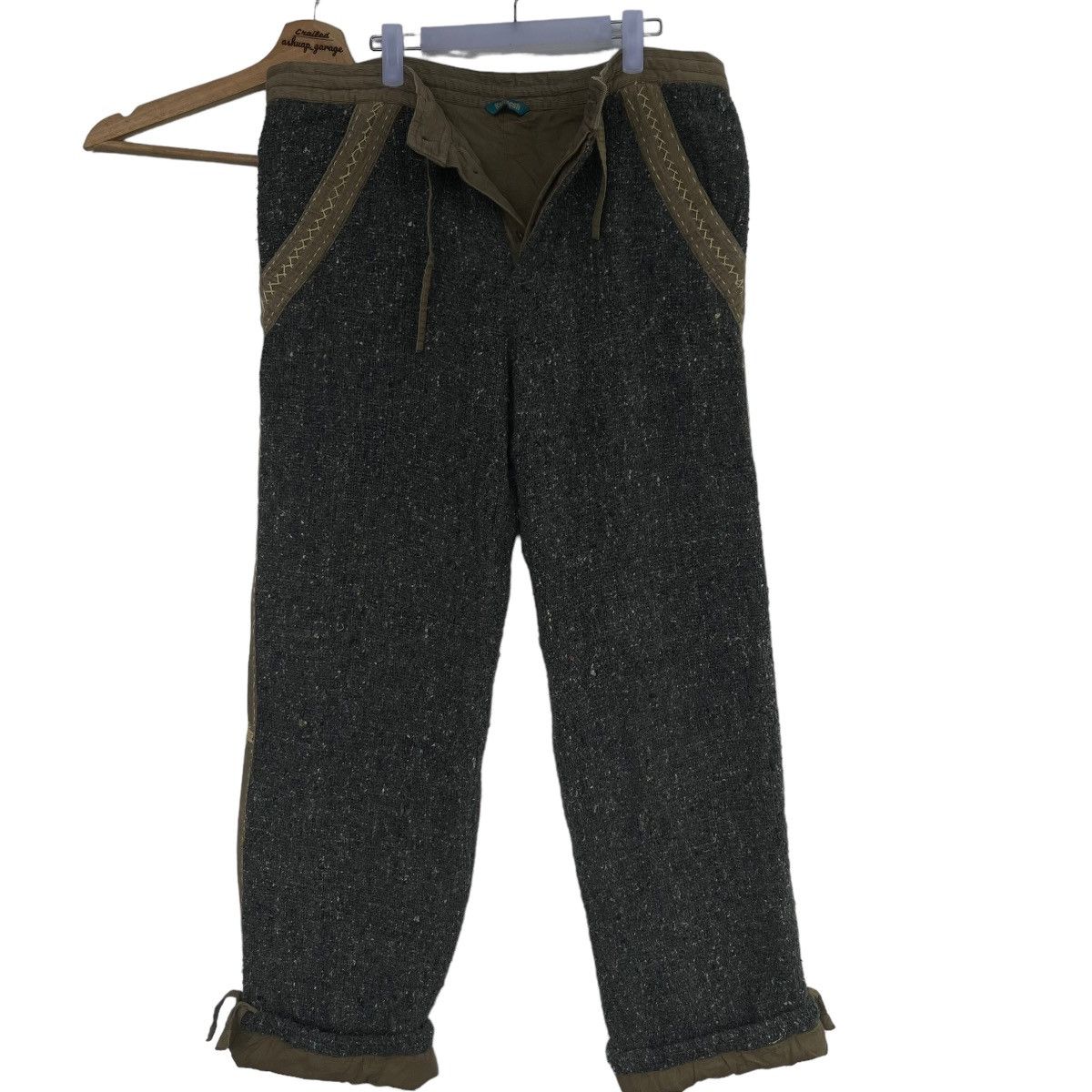 Native × Vintage Rare Kamlesh Native Knitted Statement Pant Size US 36 / EU 52 - 5 Thumbnail