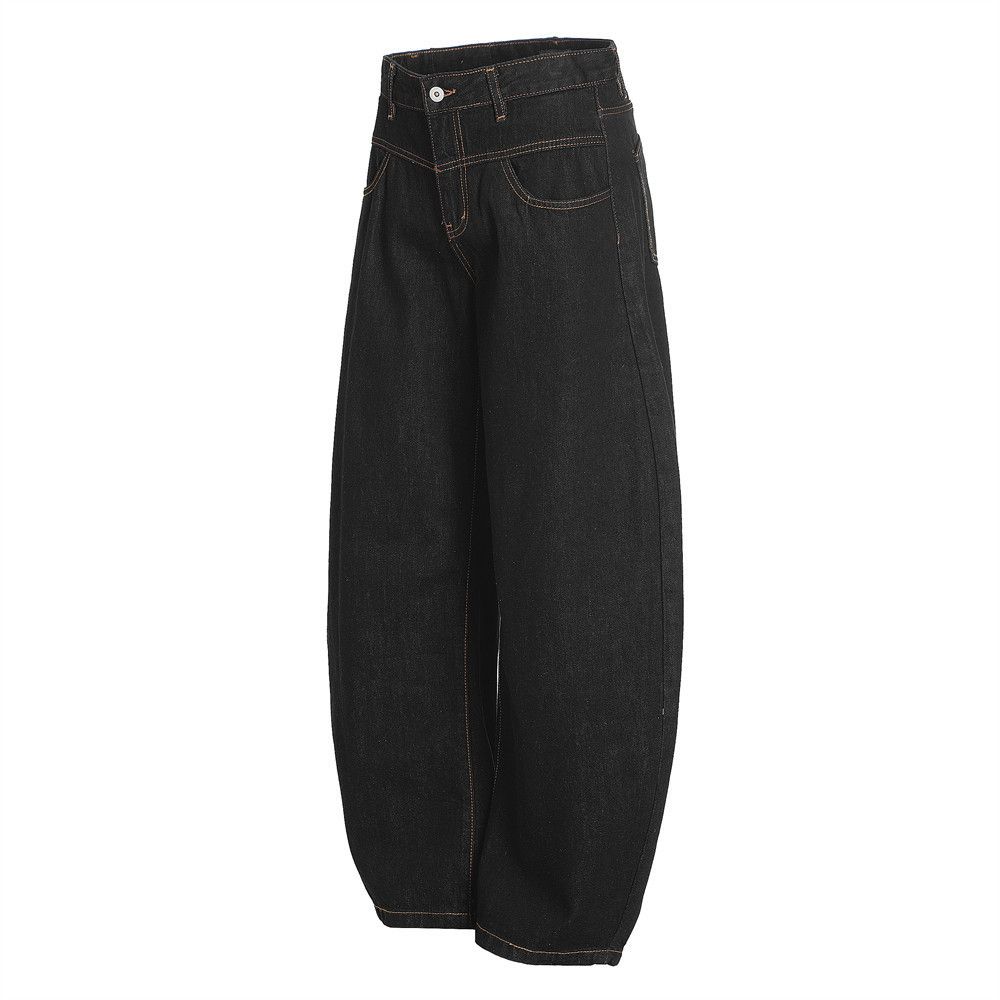 Japanese Brand × Jean Loose wide-leg men's cargo banana jeans y2k Size US 32 / EU 48 - 2 Thumbnail