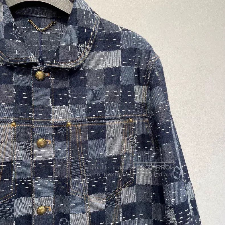 Louis Vuitton Louis Vuitton Nigo co-branded checkerboard embroidered den Size US M / EU 48-50 / 2 - 4 Thumbnail