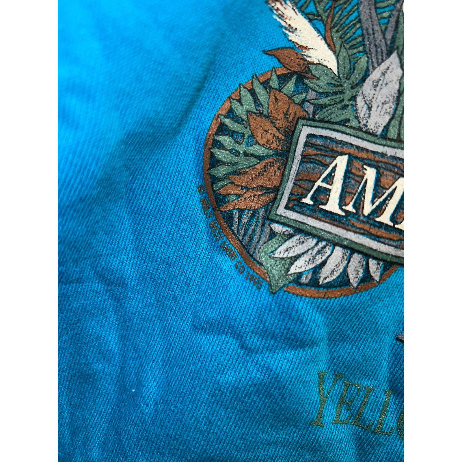 Jerzees Vintage Bear Sweatshirt Yellowstone Park Animal crewneck L Size US L / EU 52-54 / 3 - 5 Thumbnail