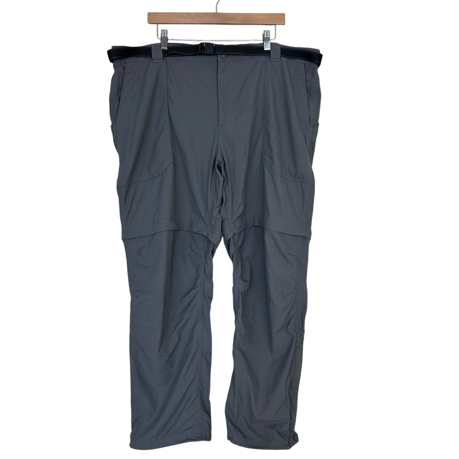L.L. Bean LL Bean Gray Cresta Convertible Hiking Pants Sz XXL Size US 43 - 1 Thumbnail