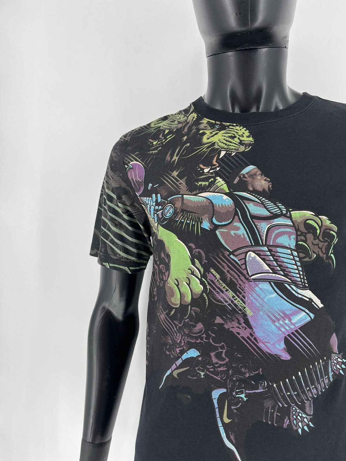 Nike Nike Basketball Lebron James Fate Lived Fearless Lion TShirt Size US XS / EU 42 / 0 - 7 Thumbnail