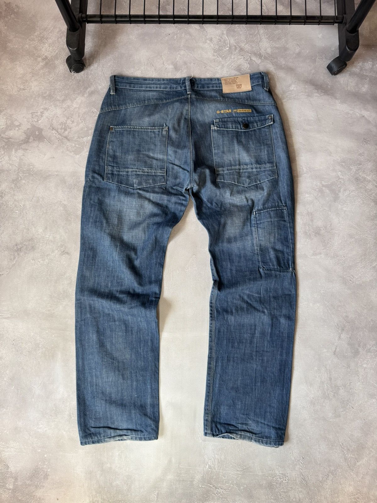 G-Star Vintage G-Star Double Knee Style Baggy Jeans Made in Italy Size US 36 / EU 52 - 1 Thumbnail