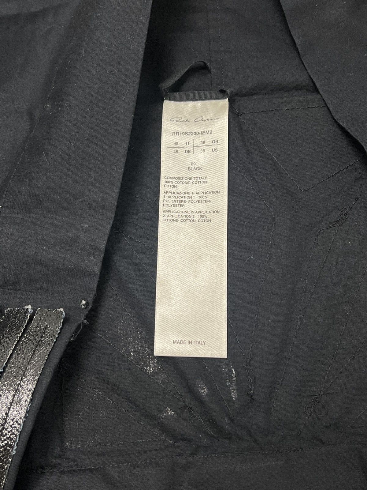 Rick Owens Mainline SS19 Babel Sequin Scale Armor