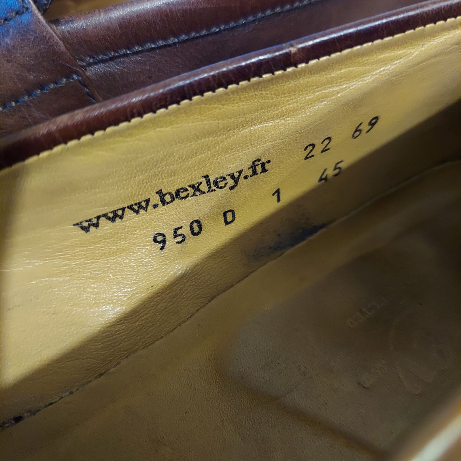 Bexley Bexley France Wembley Classic Men's US 12 Leather Loafers Size US 12 / EU 45 - 9 Thumbnail