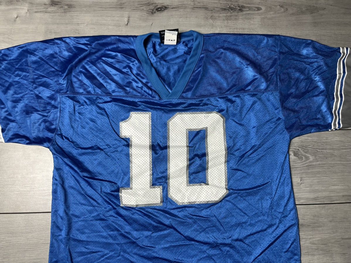 NFL Charlie Batch #10 Detroit Lions NFL Champion Jersey Shirt Size US L / EU 52-54 / 3 - 3 Thumbnail