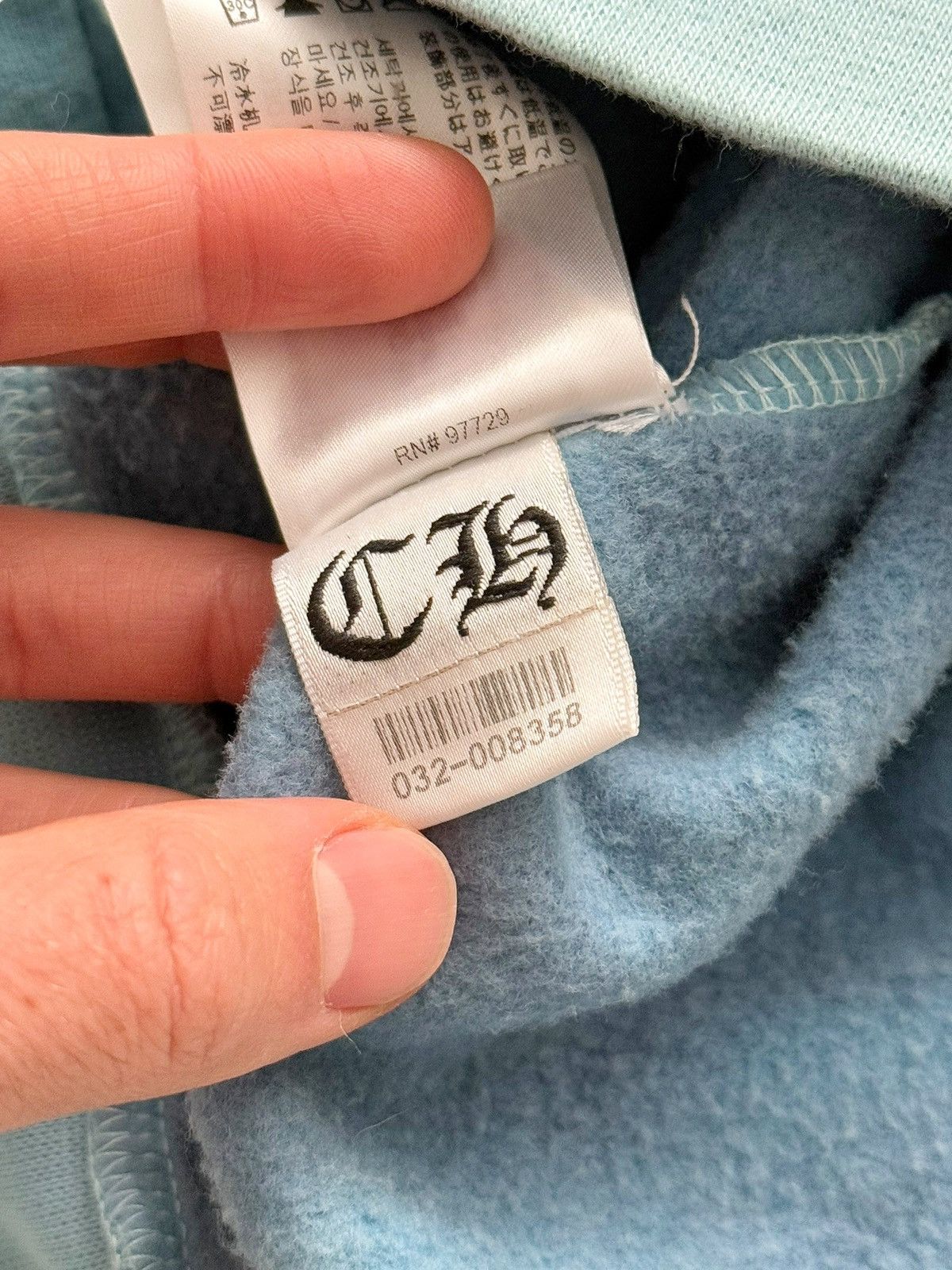 Chrome Hearts RARE St Barth Overdyed Silver Horseshoe Zip Up Size US L / EU 52-54 / 3 - 11 Thumbnail