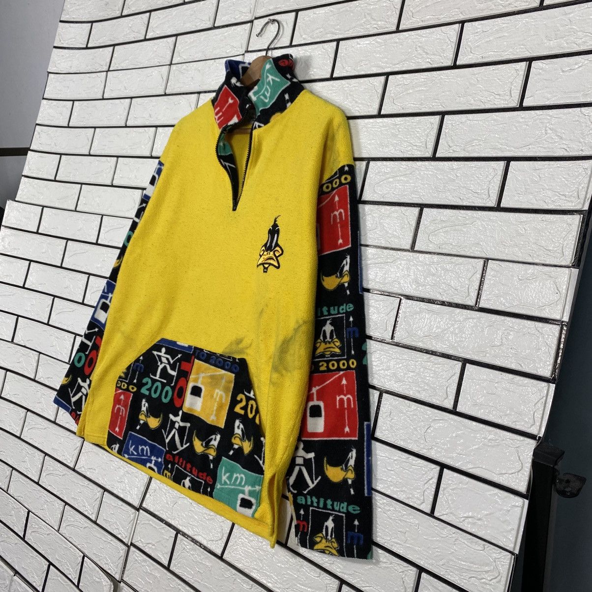Jean Charles De Castelbajac Anorak Jacket Fleece Jeans Charles Castelbajac Full Print Size US M / EU 48-50 / 2 - 3 Thumbnail