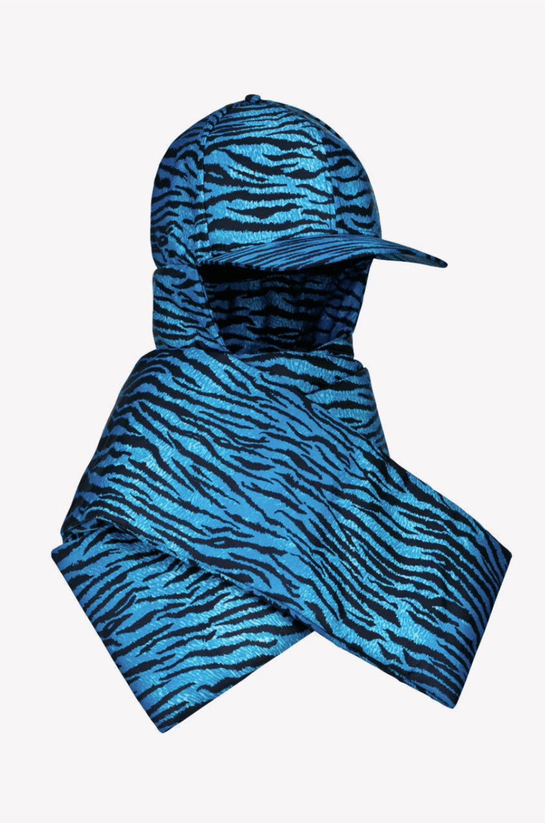 Kenzo Kenzo Jungle Print Zebra Hat Scarf Size ONE SIZE - 7 Thumbnail