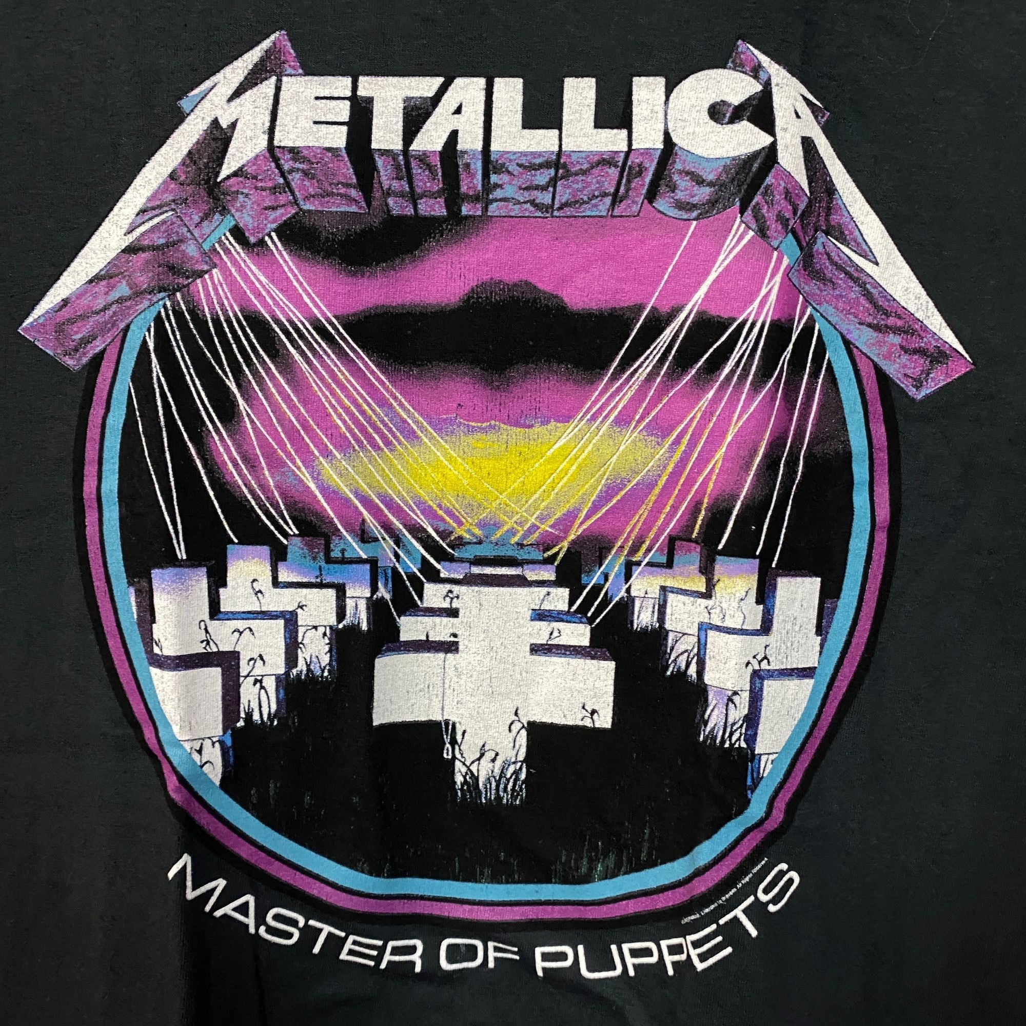 Metallica Metallica Master of Puppets Heavy Metal T-Shirt OX Size US XL / EU 56 / 4 - 2 Thumbnail