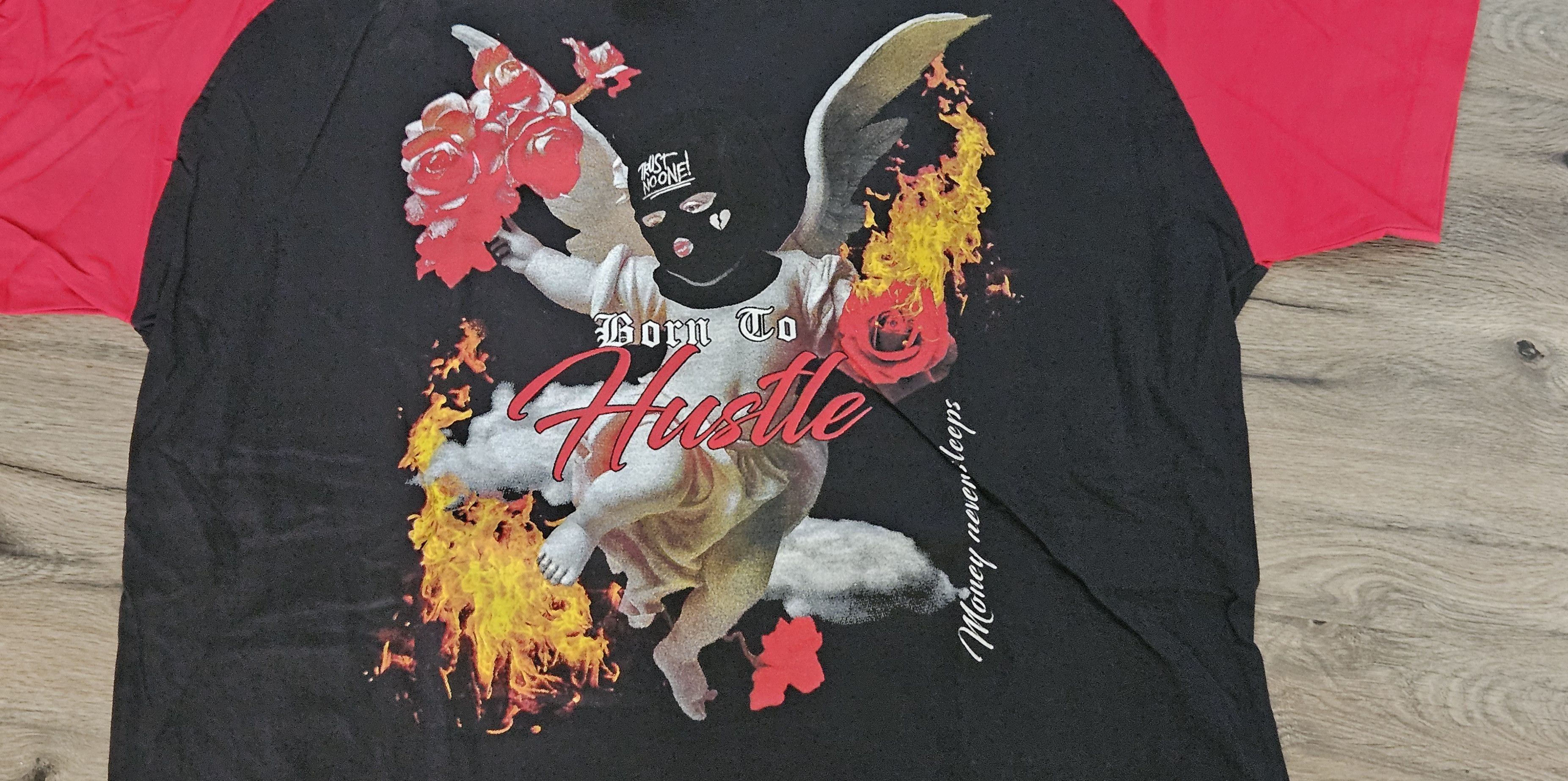 Other 3forty Black & Red Born to Hustle T Shirt Mens Size XL Size US XL / EU 56 / 4 - 2 Thumbnail