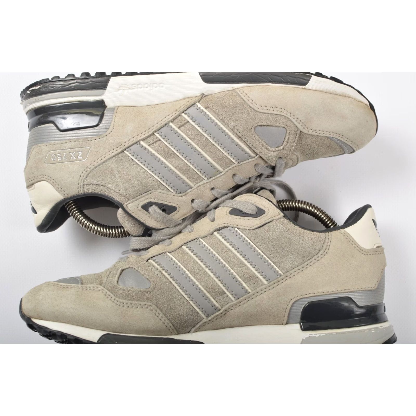 Adidas Adidas ZX 750 Solid Grey M18259 Sneakers Trainers Mens US 7 40 Football Gym Shoes Trainers Grey Solid ZX750 Size US 7 / EU 40 - 4 Thumbnail