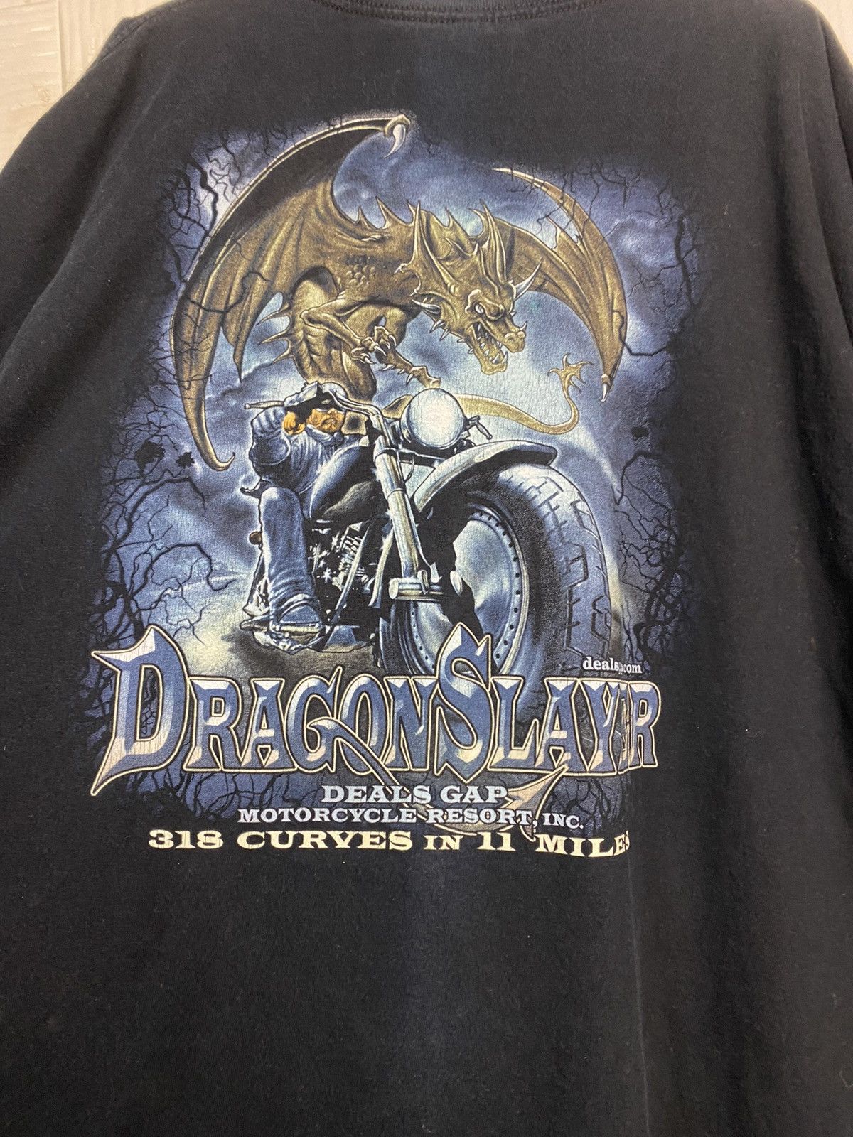 Vintage Vintage dragon slyer motorcycle shirt Size US XXL / EU 58 / 5 - 5 Thumbnail