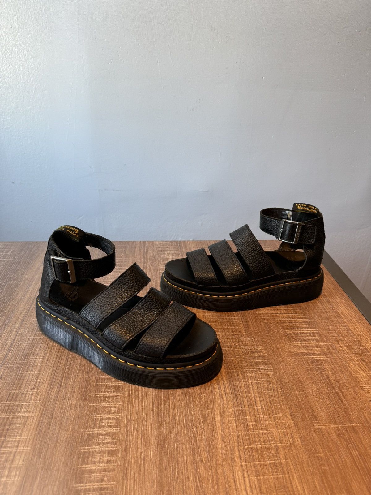 Dr. Martens Dr. Martens Clarissa II Quad Women Gladiator Sandals Size 9 Size US 9 / IT 39 - 2 Thumbnail