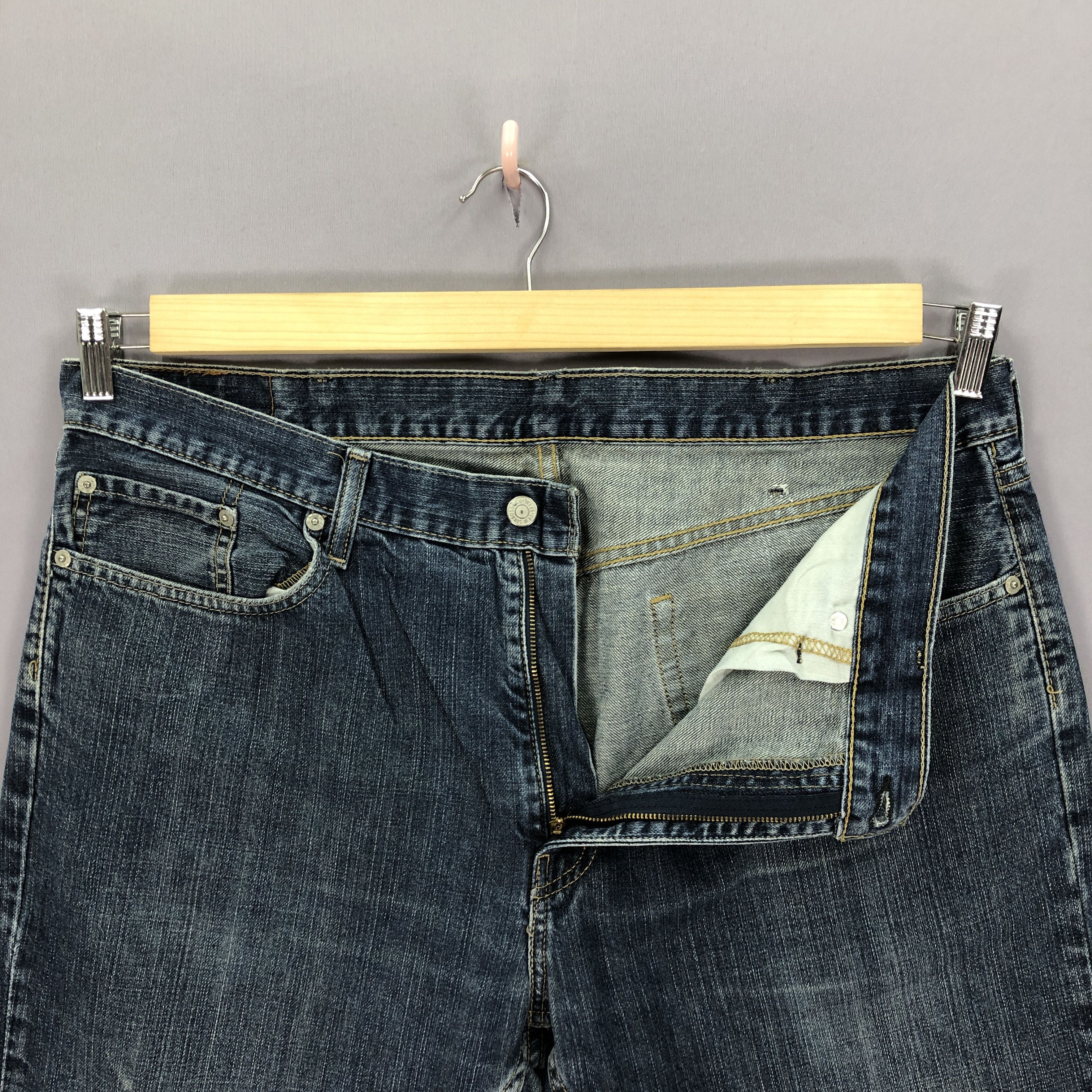 Levi's Vintage Y2K Levis 559 Baggy Jeans Levi's Ripped Faded Denim Size US 38 / EU 54 - 5 Thumbnail