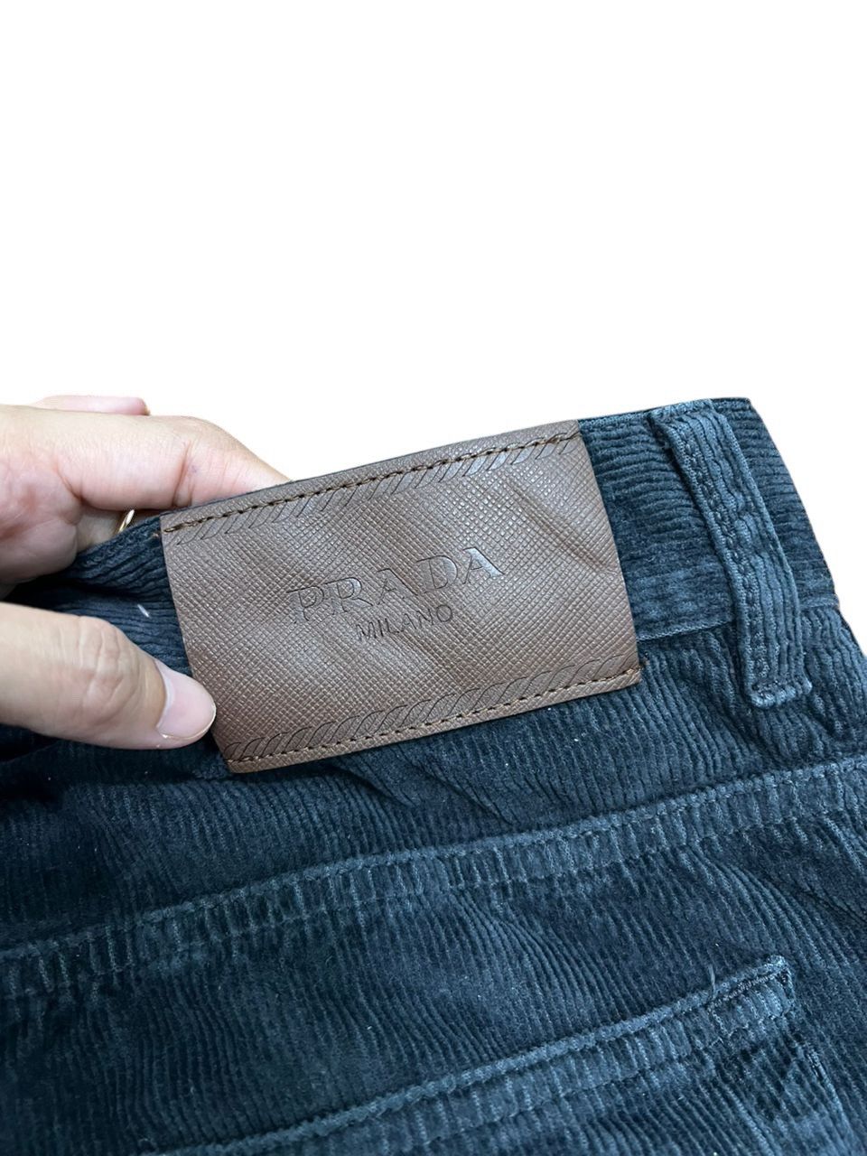 Designer × Prada Vintage Prada Tight Fit Stretchable Corduroy Pants Size US 28 / EU 44 - 12 Thumbnail