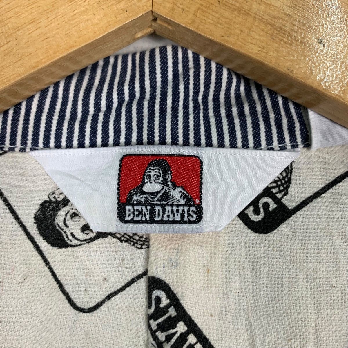 Ben Davis BEN DAVIS Hickory Striped Casual Jacket #1077-C49 Size US M / EU 48-50 / 2 - 15 Thumbnail