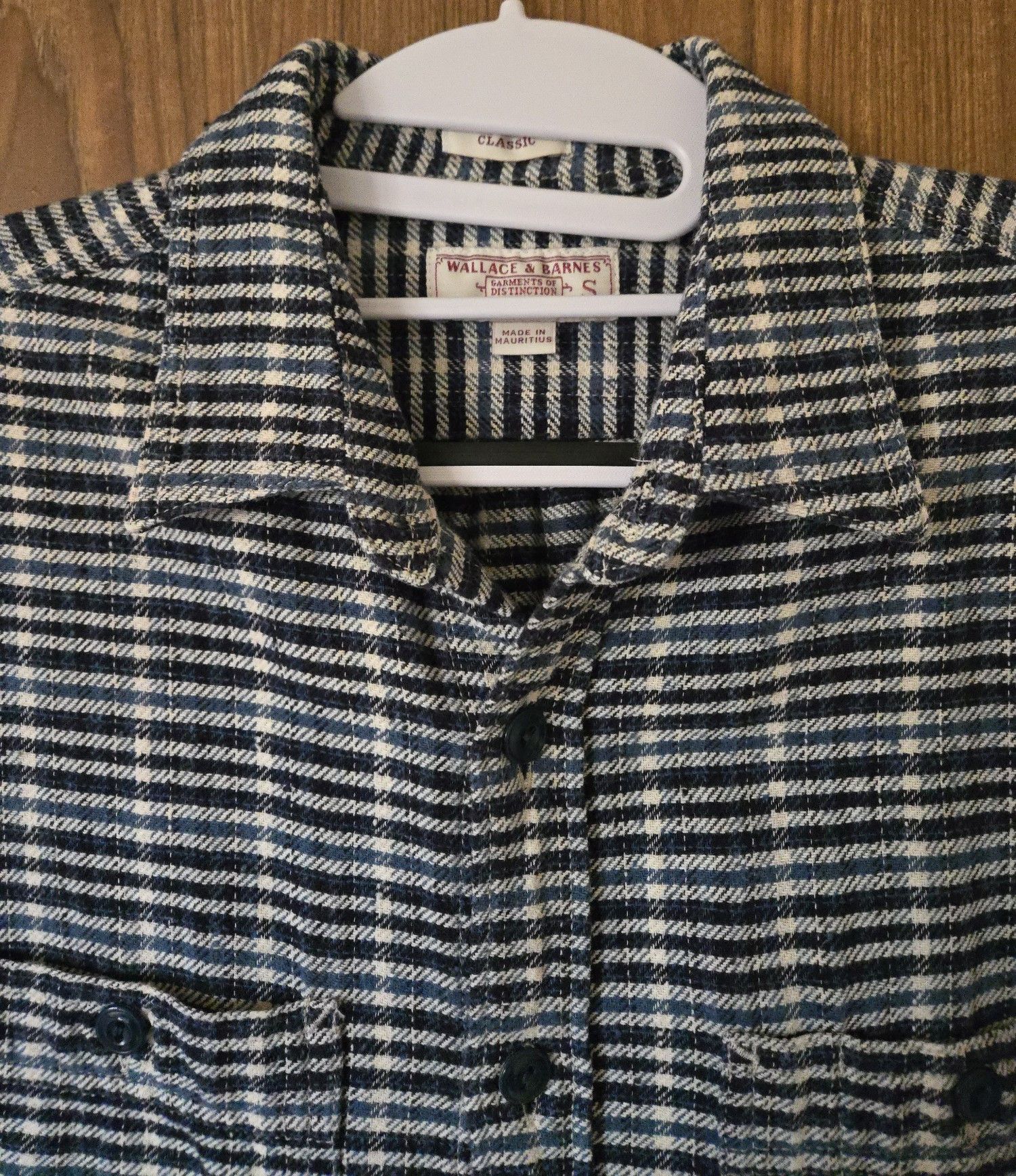 J.Crew Wallace & Barnes short-sleeve slubby twill workshirt Size US S / EU 44-46 / 1 - 2 Thumbnail