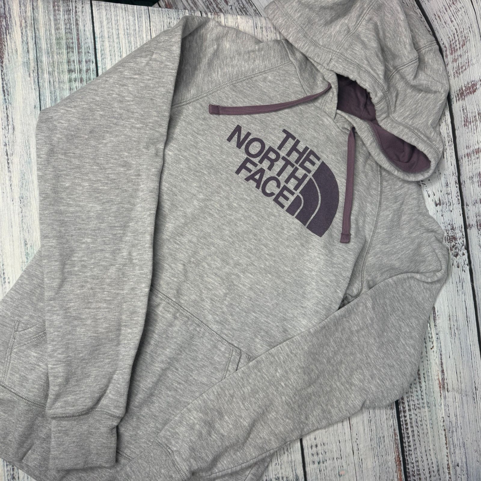 The North Face The North Face Gray Pullover Hoodie Logo Sweatshirt Sm Size S / US 4 / IT 40 - 2 Thumbnail