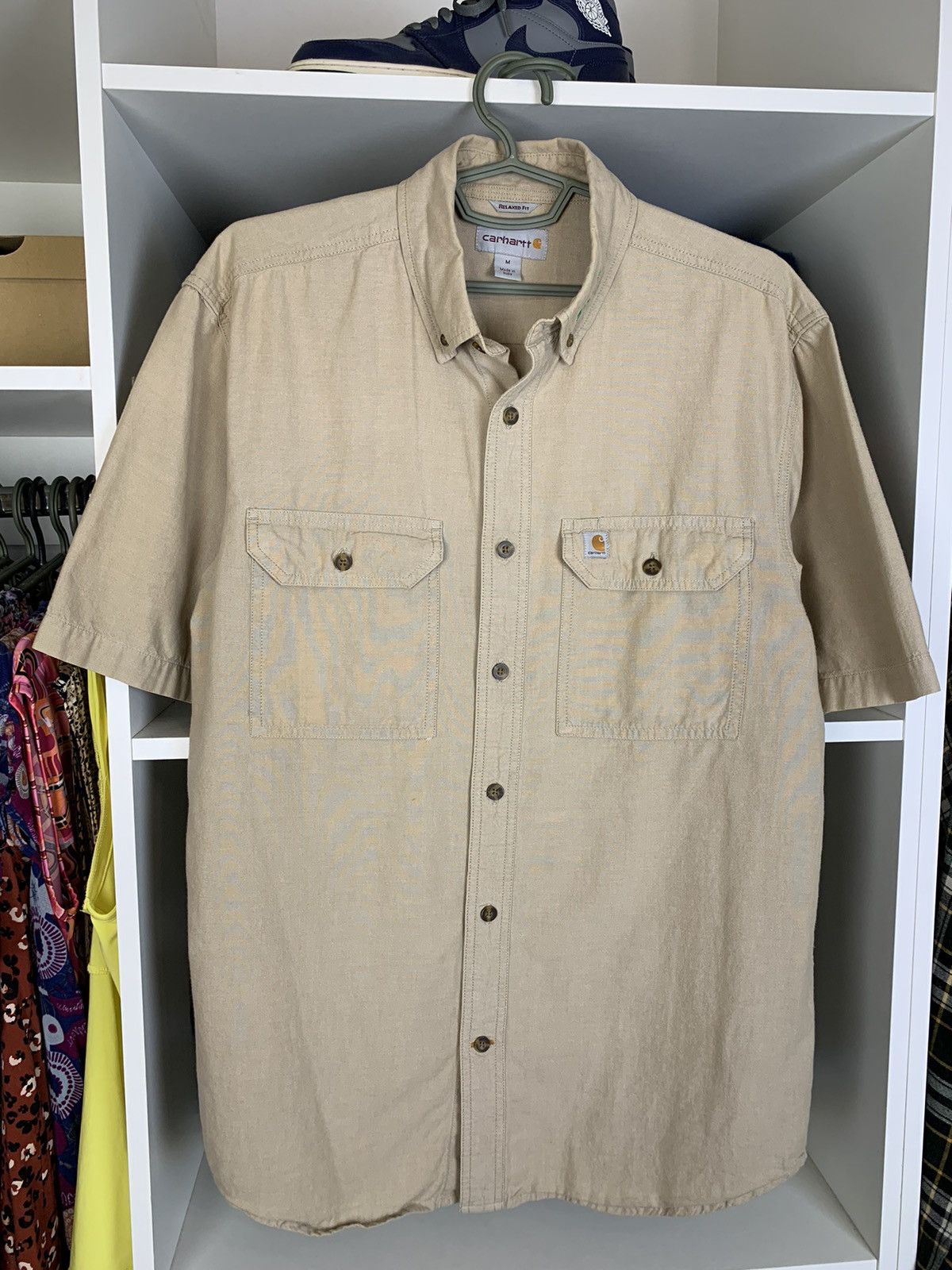 Carhartt Carhartt Fort Solid Short Sleeve Shirt Size US M / EU 48-50 / 2 - 1 Thumbnail