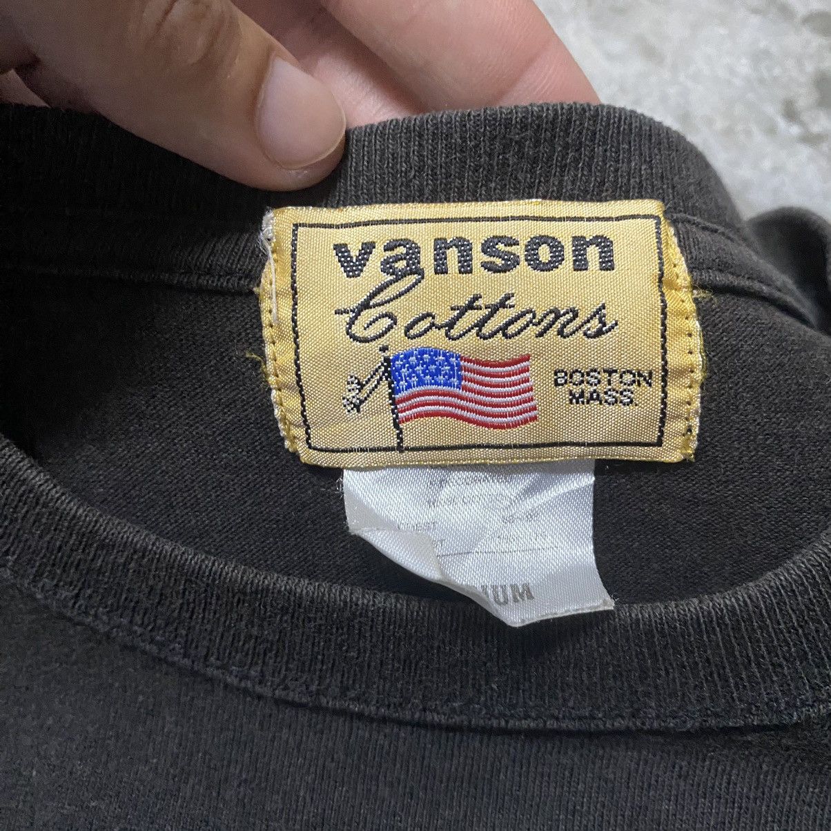 Vanson Leathers Vanson Leathers Bikers T Shirt Faded Medium Size Size US M / EU 48-50 / 2 - 4 Thumbnail