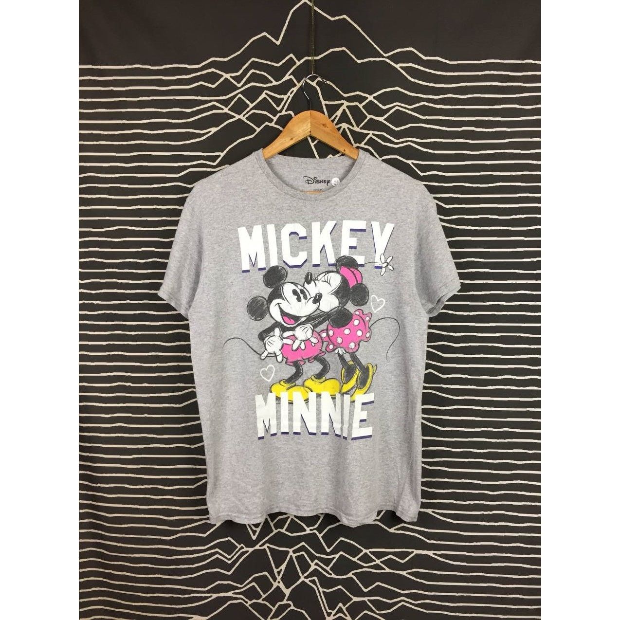 Disney × Mickey Mouse Mickey And Minnie Mouse Disney Cartoon Tee Size US M / EU 48-50 / 2 - 2 Thumbnail
