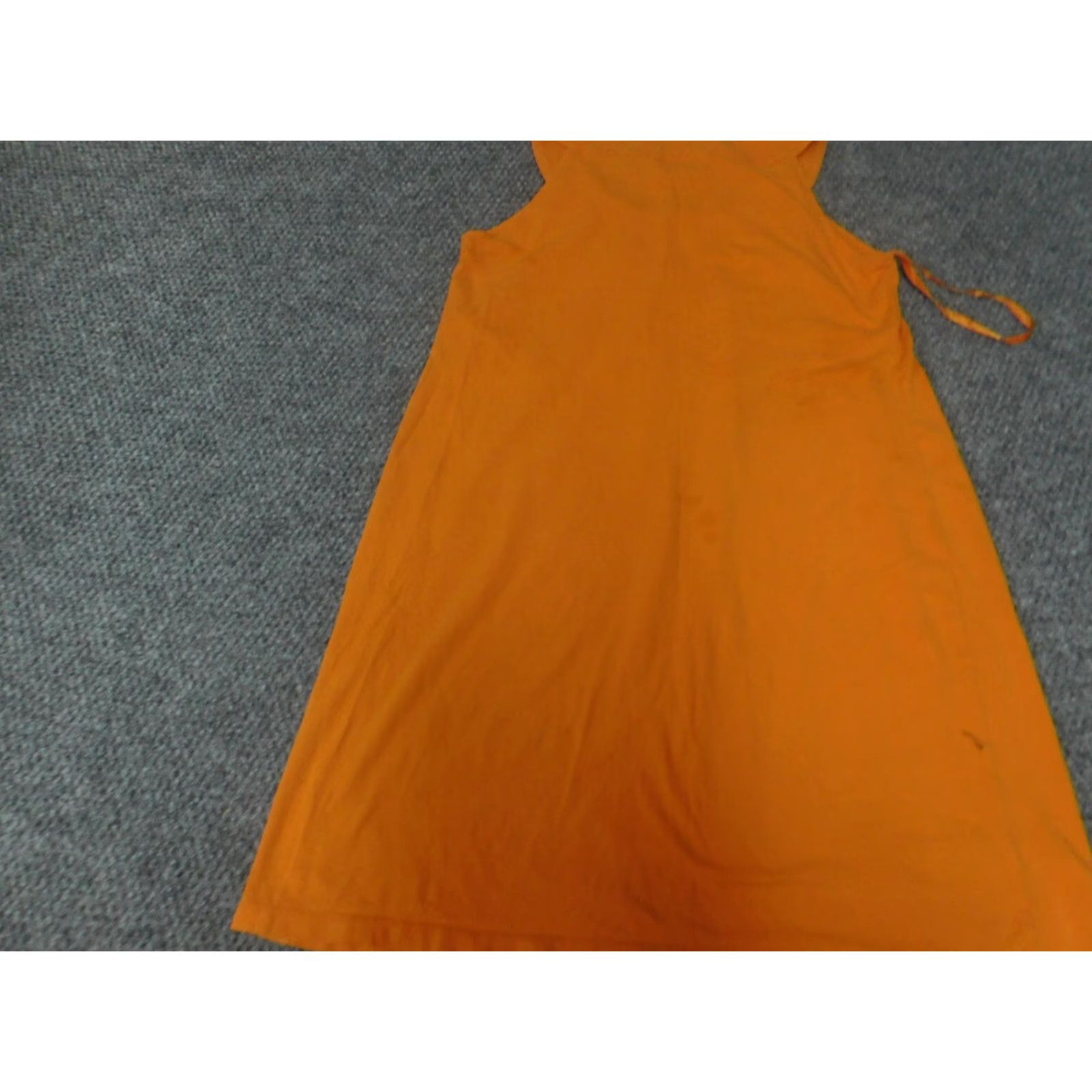 Loft Ann Taylor Loft Womens Dress Small Orange A-line Stretch Sleeveless Scoop Neck Pullover Size S / US 4 / IT 40 - 7 Thumbnail