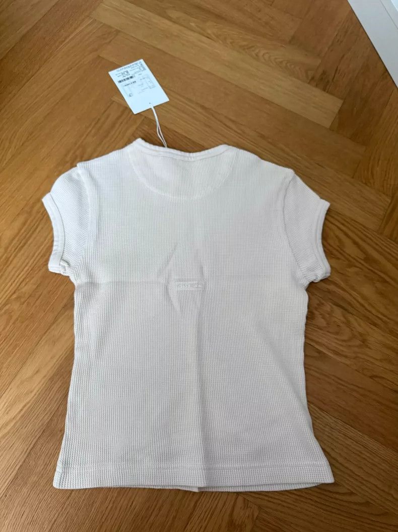 Acne Studios Acne Studios Pure white short-sleeved top Size US XXS / EU 40 - 2 Thumbnail