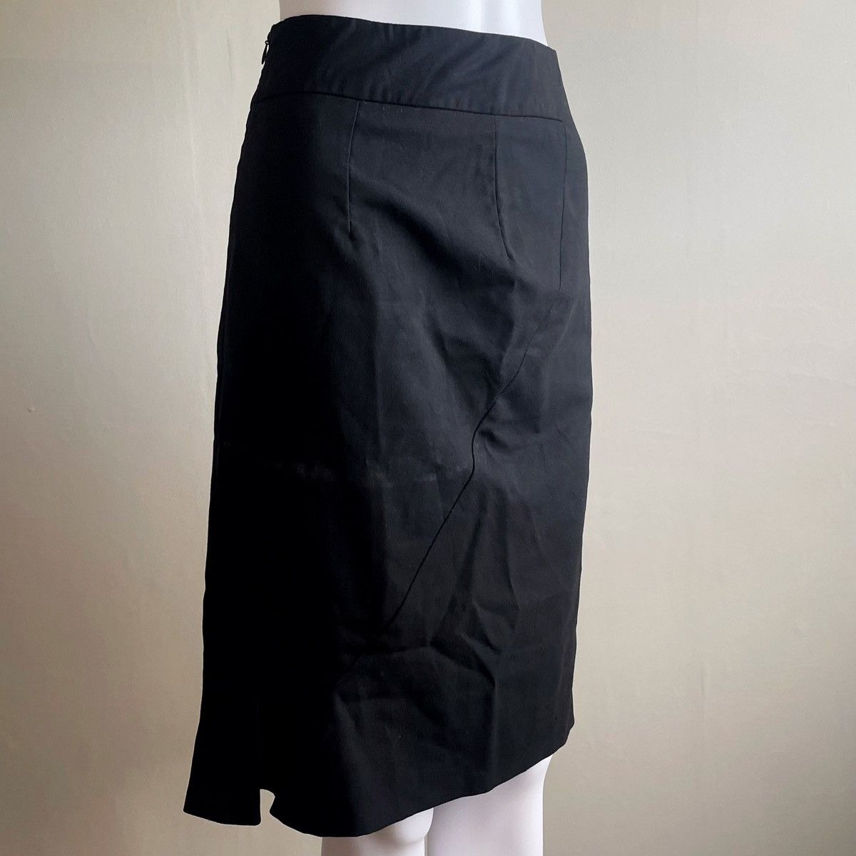 Max Mara MaxMara Studio Black Midi Skirt Size 28" / US 6 / IT 42 - 2 Thumbnail